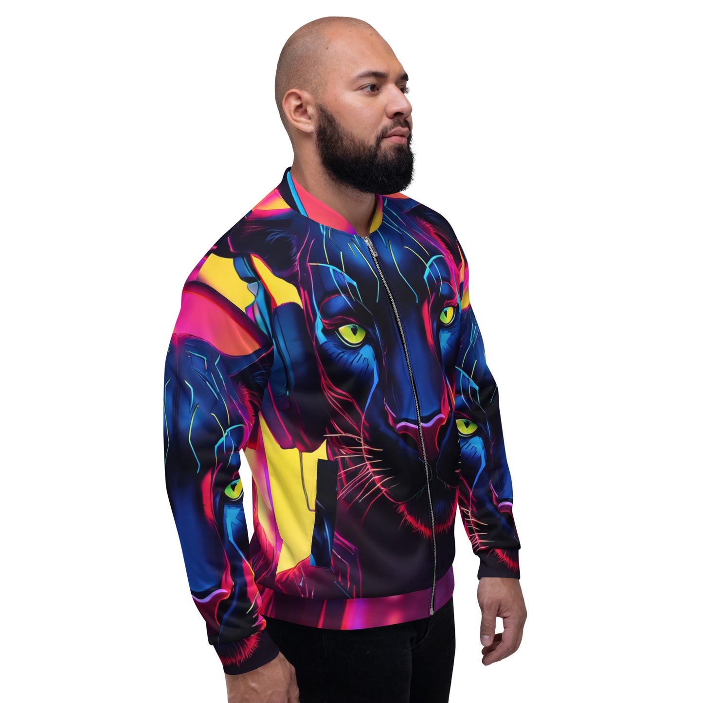 The Urban Panther Collection Unisex Bomber Jacket