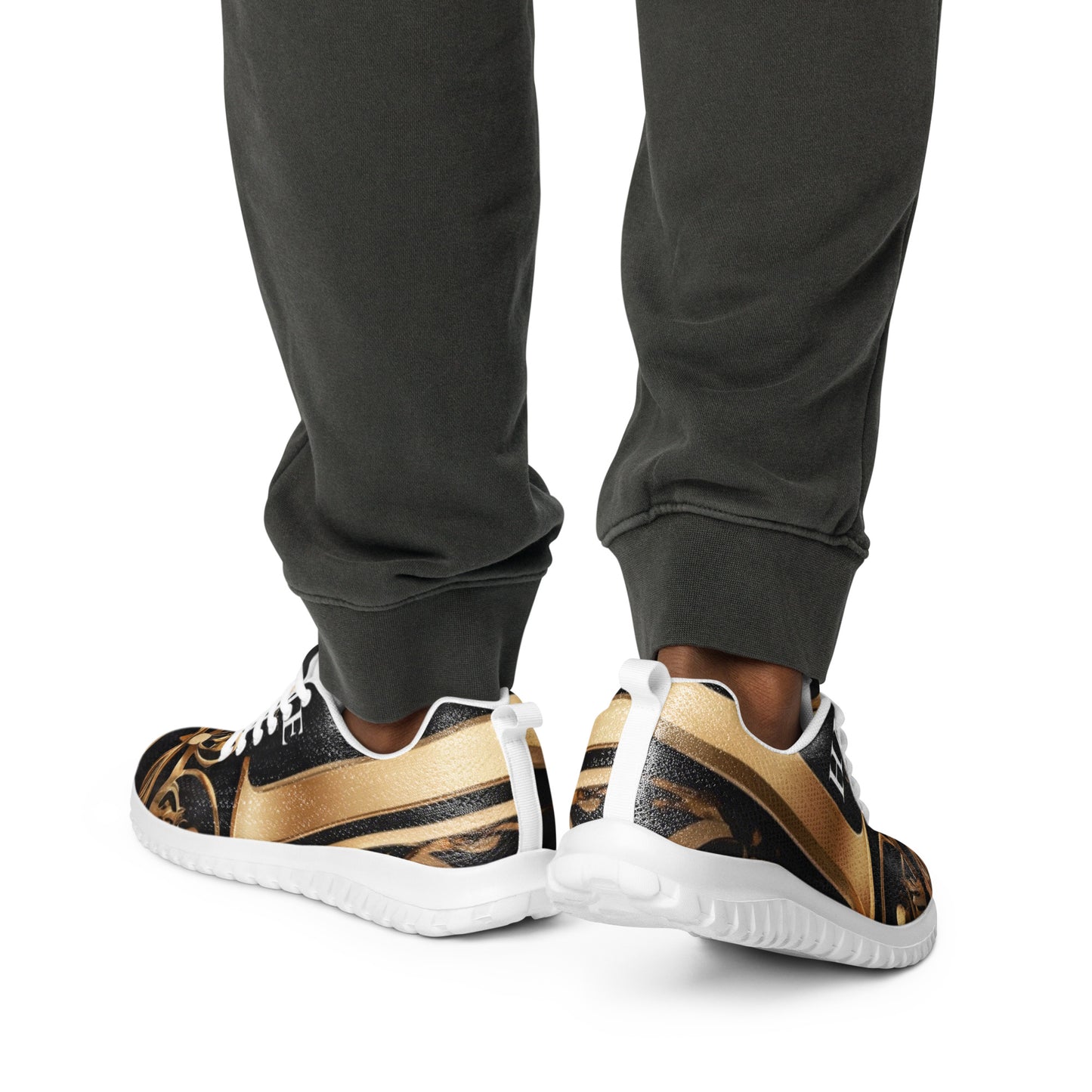 The Lou Collection Men’s athletic shoes (White Logo)