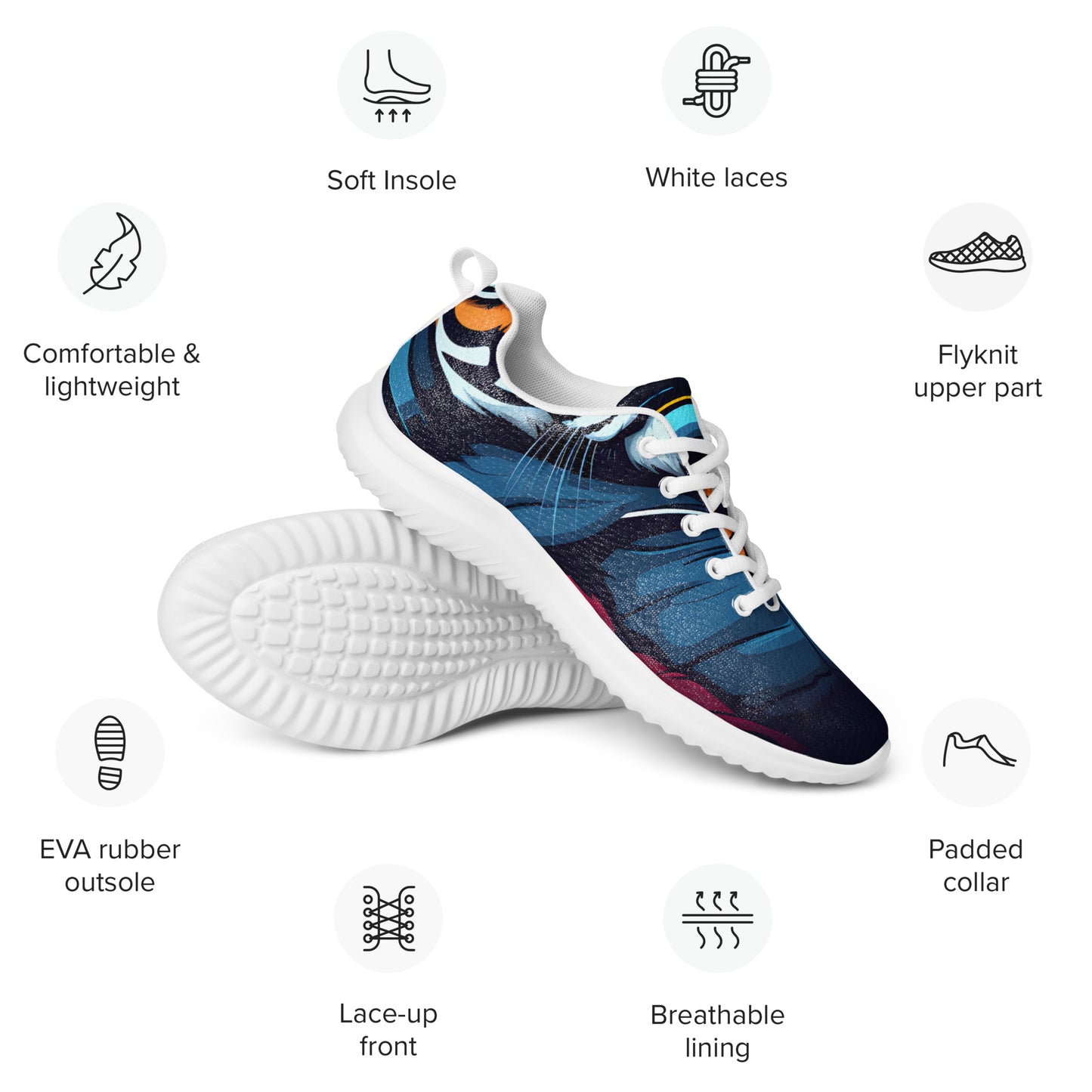 The Urban Tiger Men’s athletic shoes