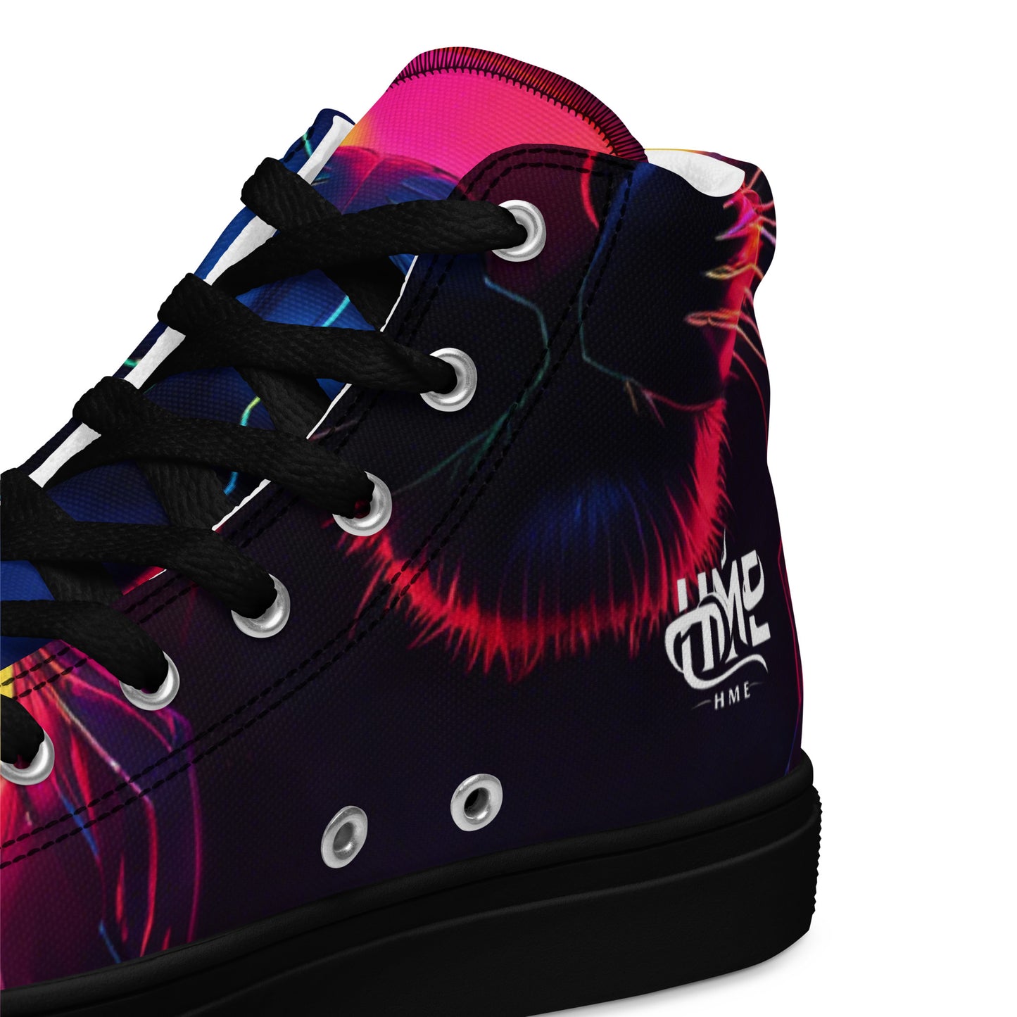 The Urban Panther Collection Men’s high top canvas shoes