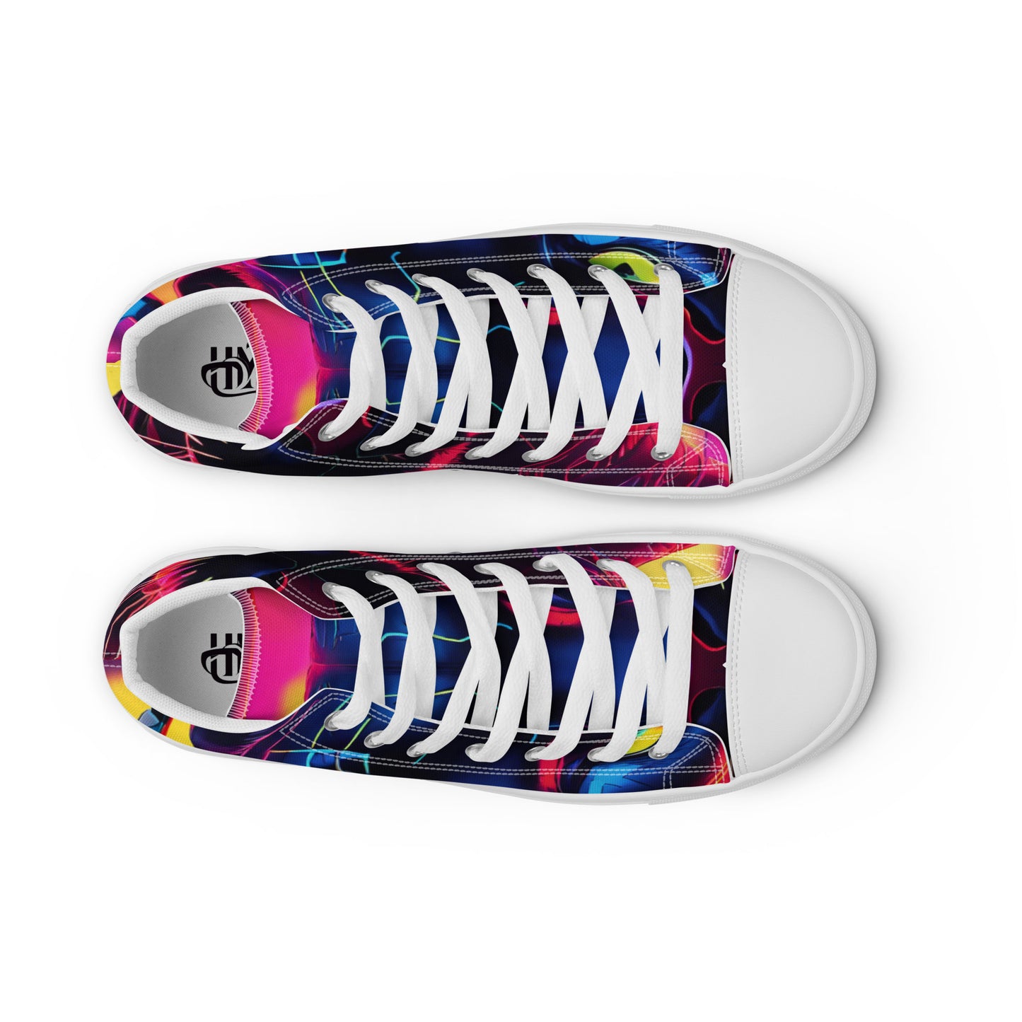 The Urban Panther Collection Men’s high top canvas shoes
