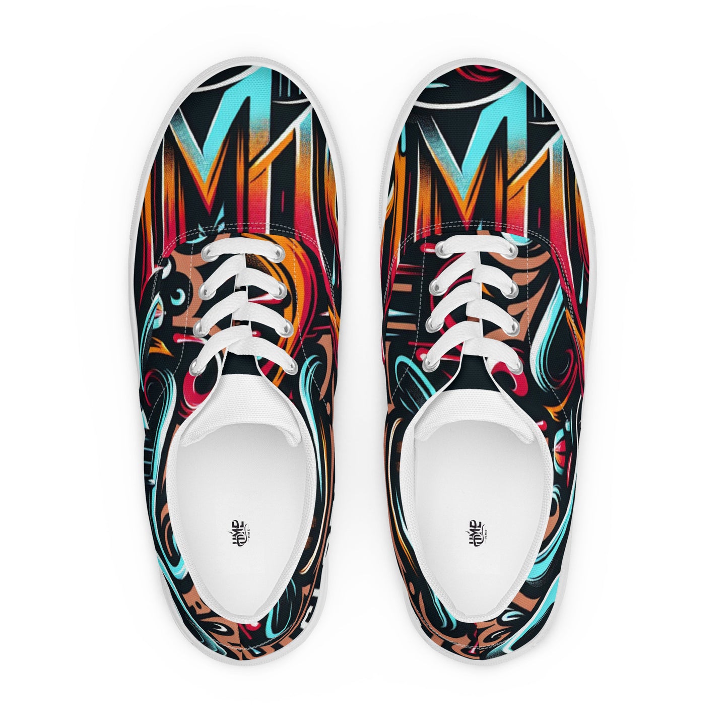 The Avery Collection Men’s lace-up canvas shoes