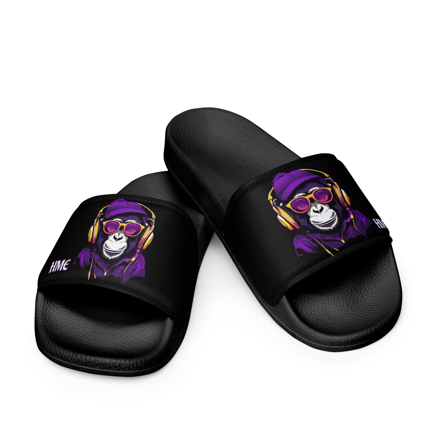 The Urban Monkey Collection Men’s slides Black