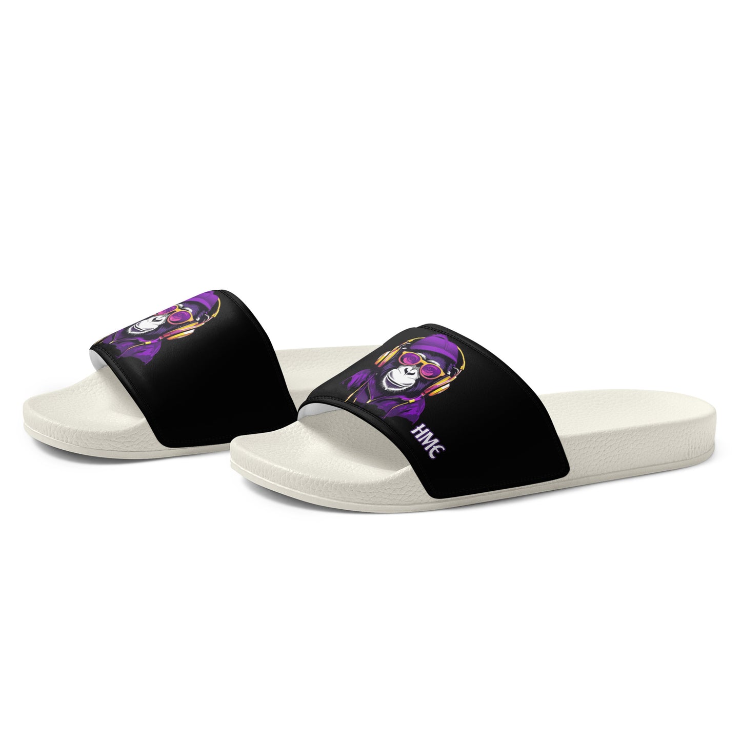 The Urban Monkey Collection Men’s slides Black
