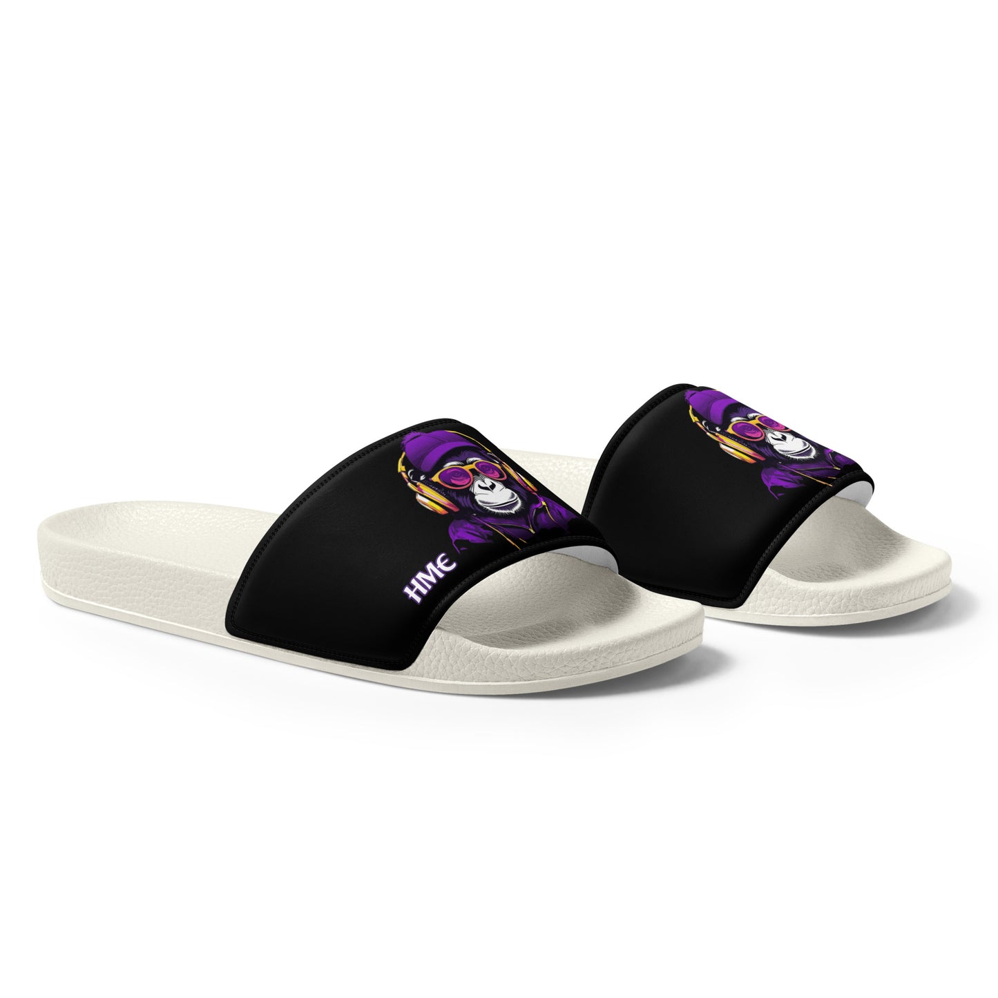 The Urban Monkey Collection Men’s slides Black
