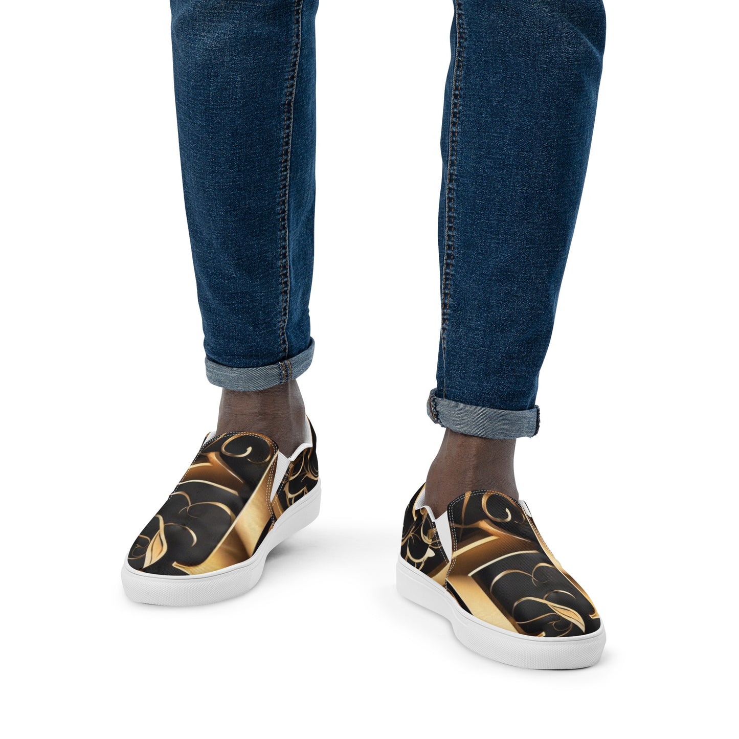 The Lou Collection Men’s slip-on canvas shoes