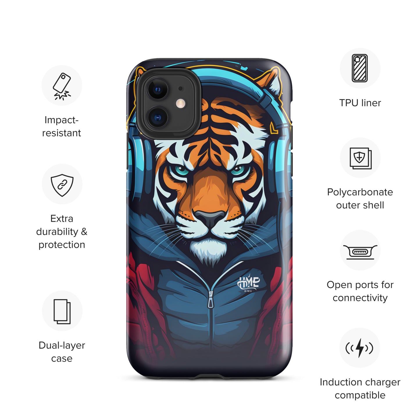 The Urban Tiger Tough Case for iPhone®