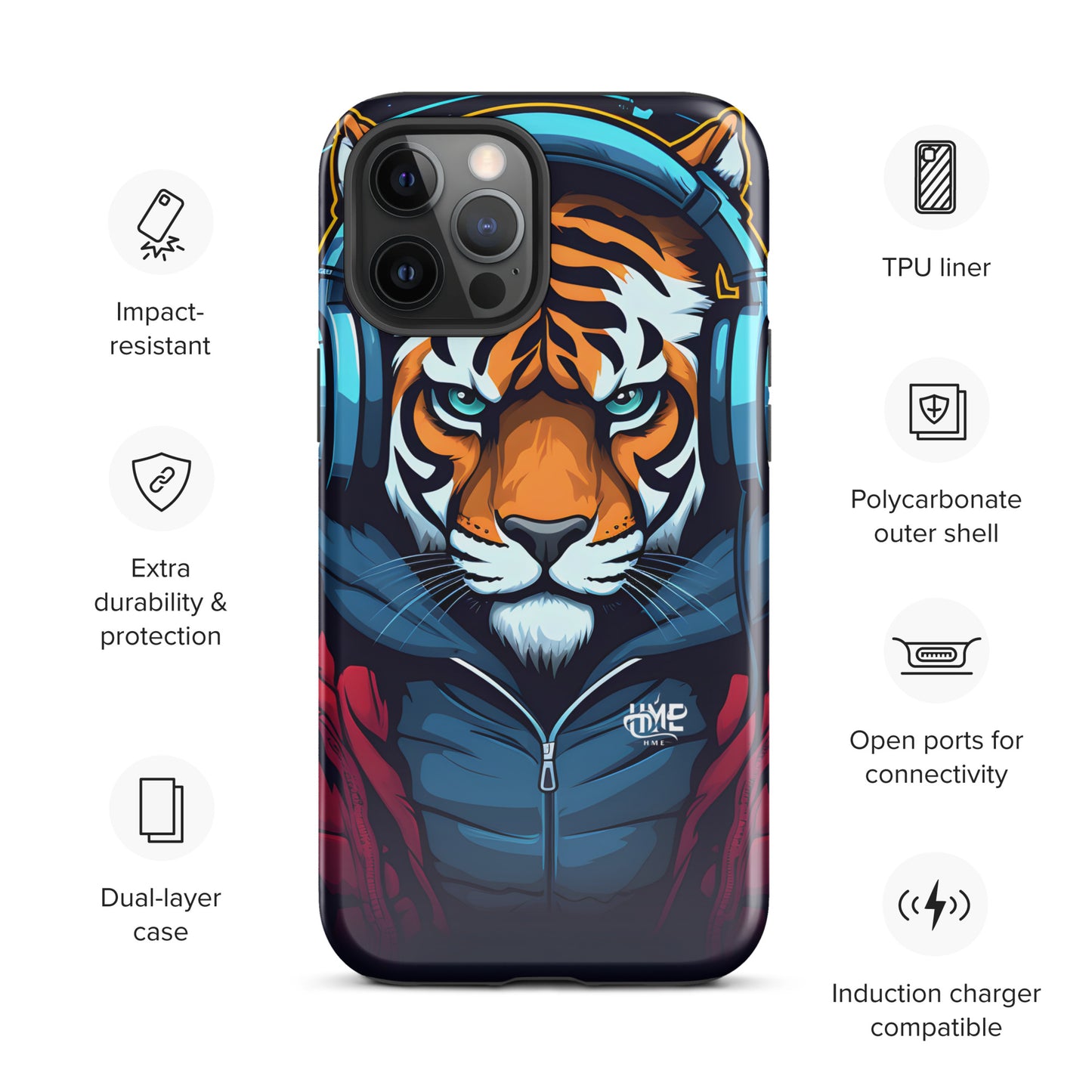 The Urban Tiger Tough Case for iPhone®