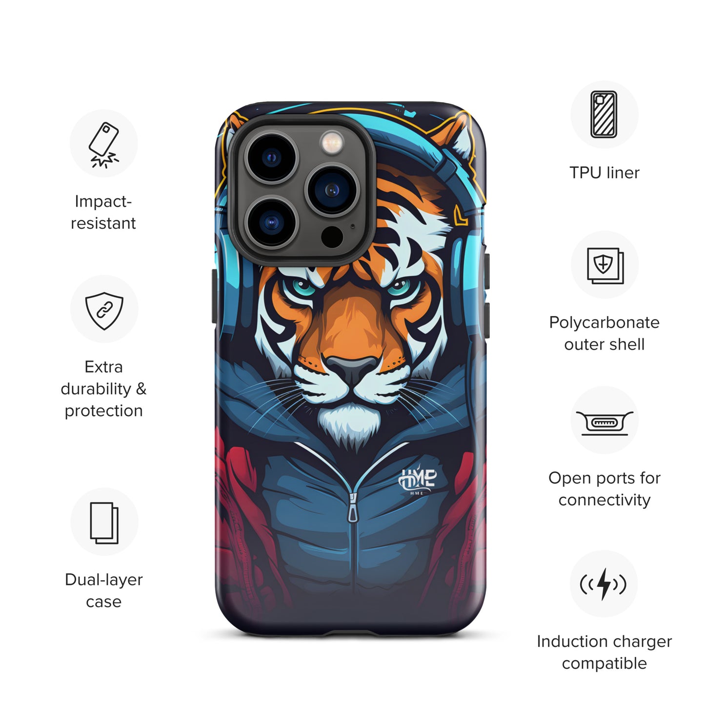 The Urban Tiger Tough Case for iPhone®