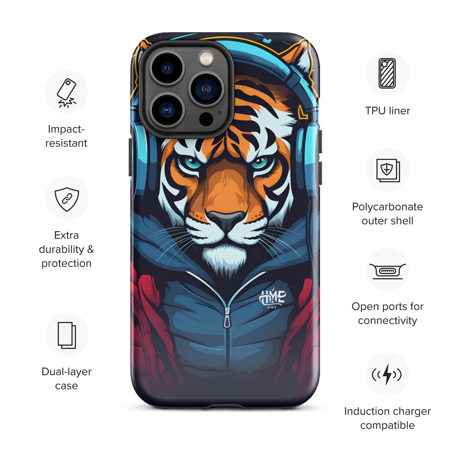 The Urban Tiger Tough Case for iPhone®