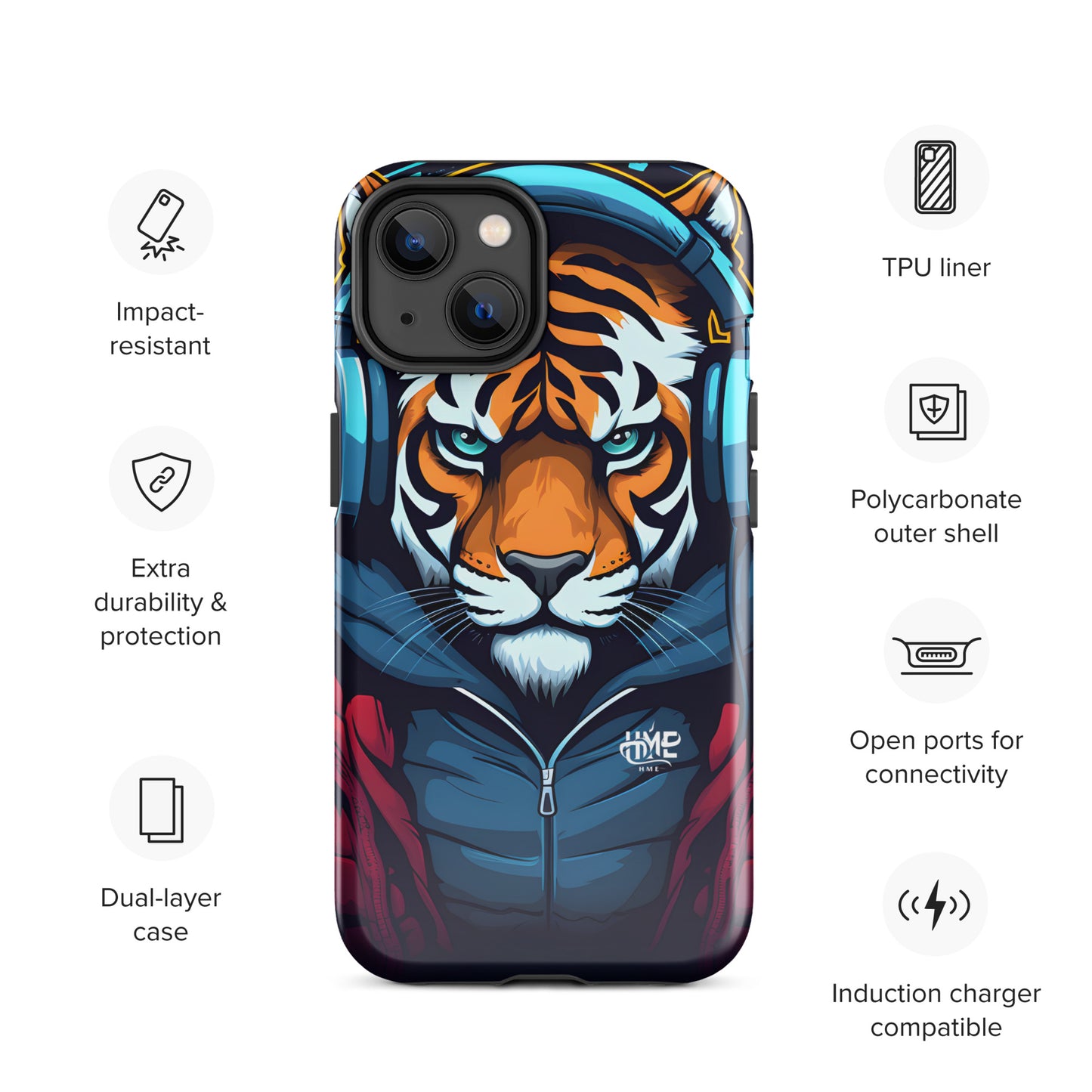 The Urban Tiger Tough Case for iPhone®