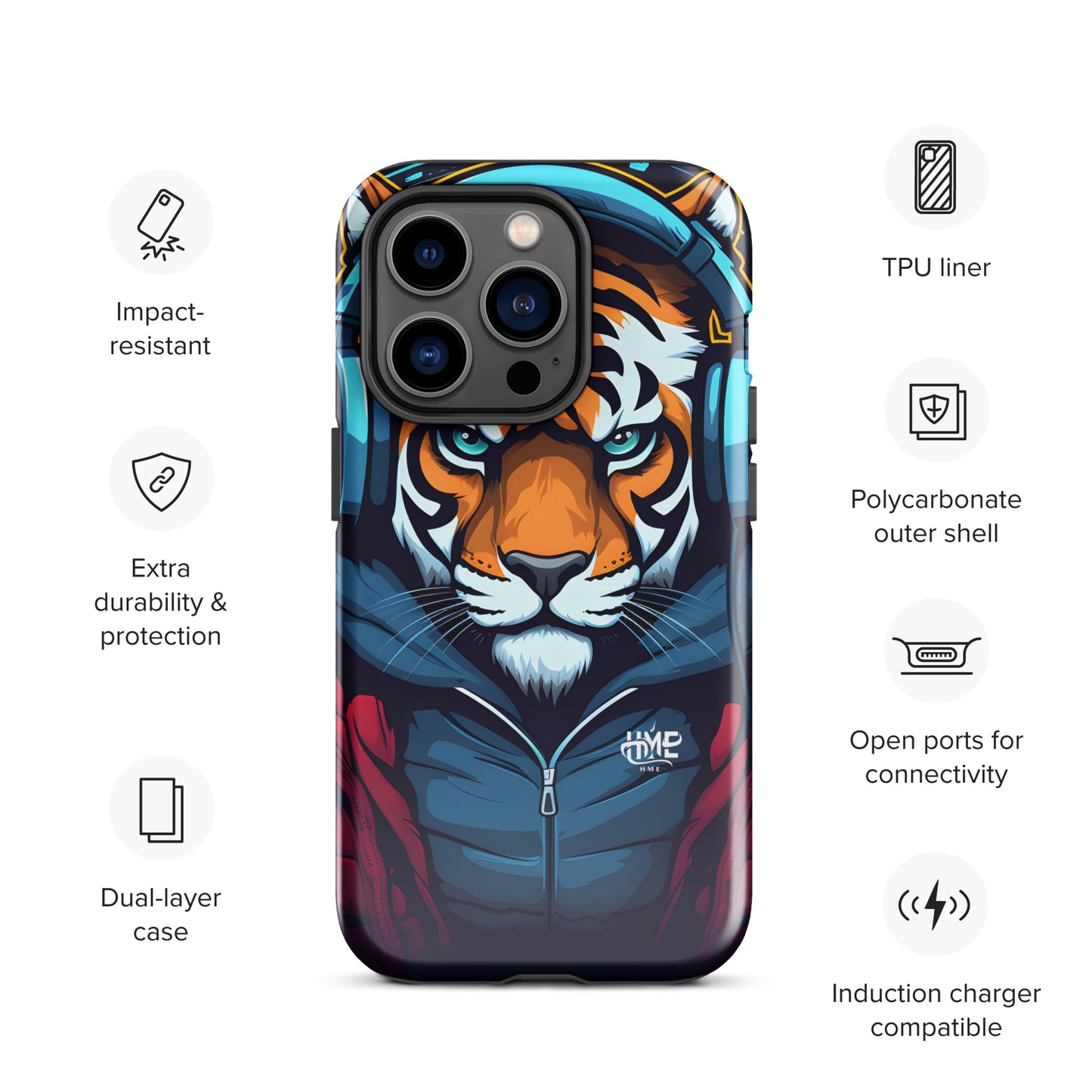 The Urban Tiger Tough Case for iPhone®