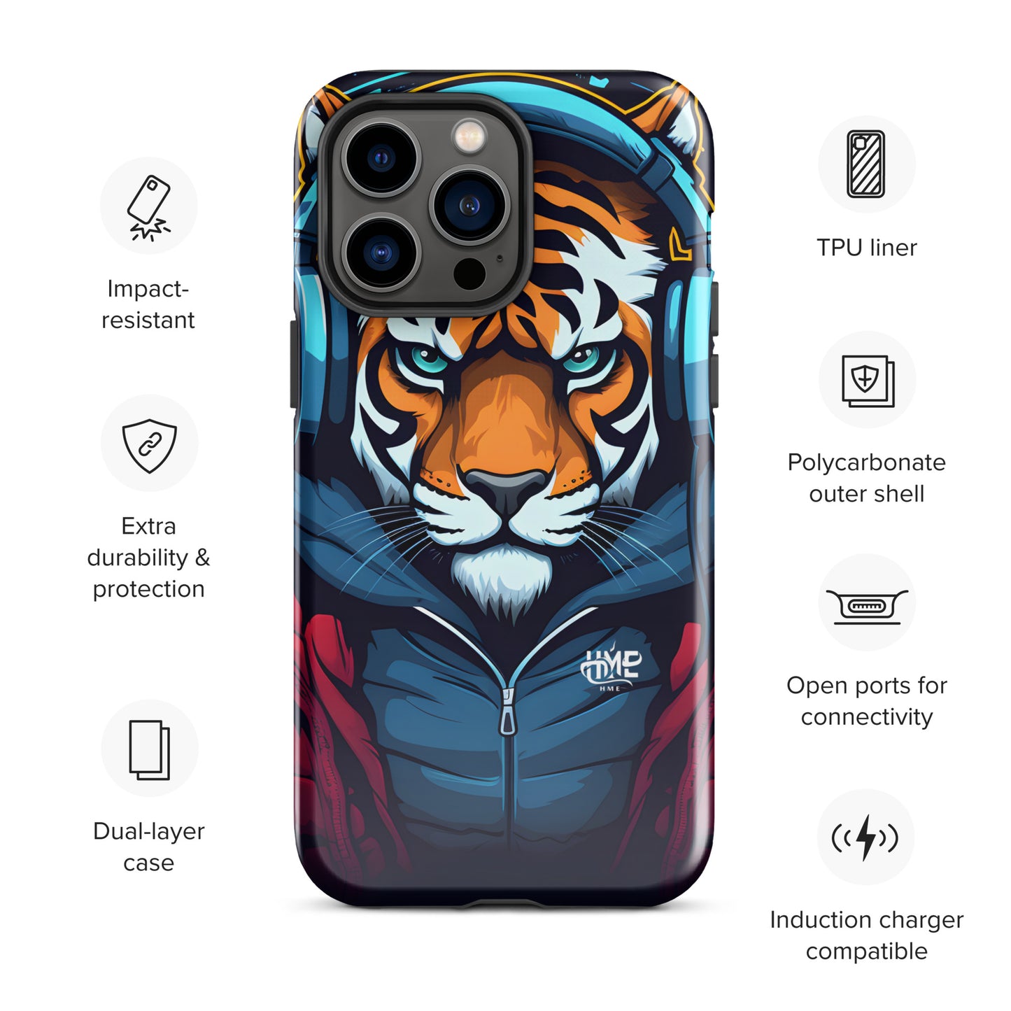 The Urban Tiger Tough Case for iPhone®