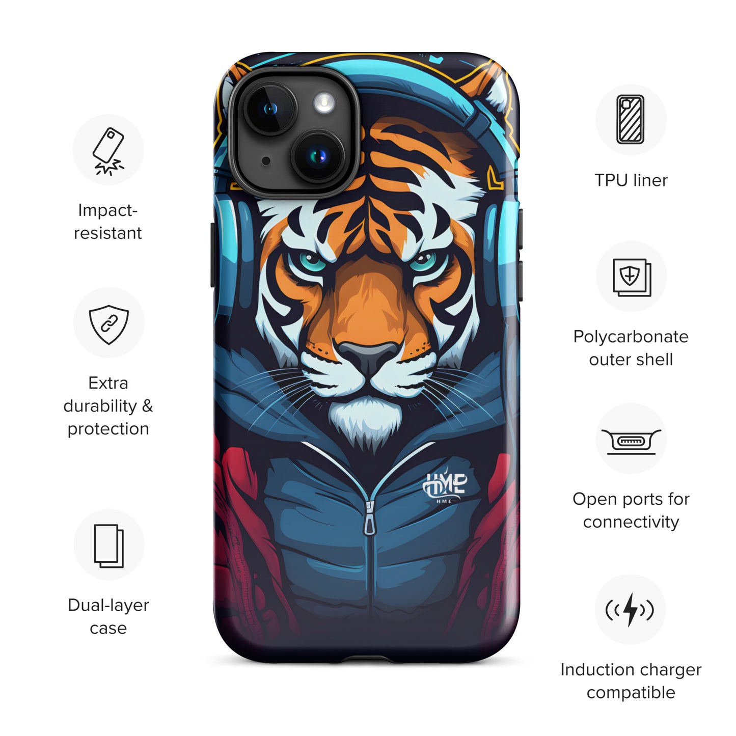 The Urban Tiger Tough Case for iPhone®
