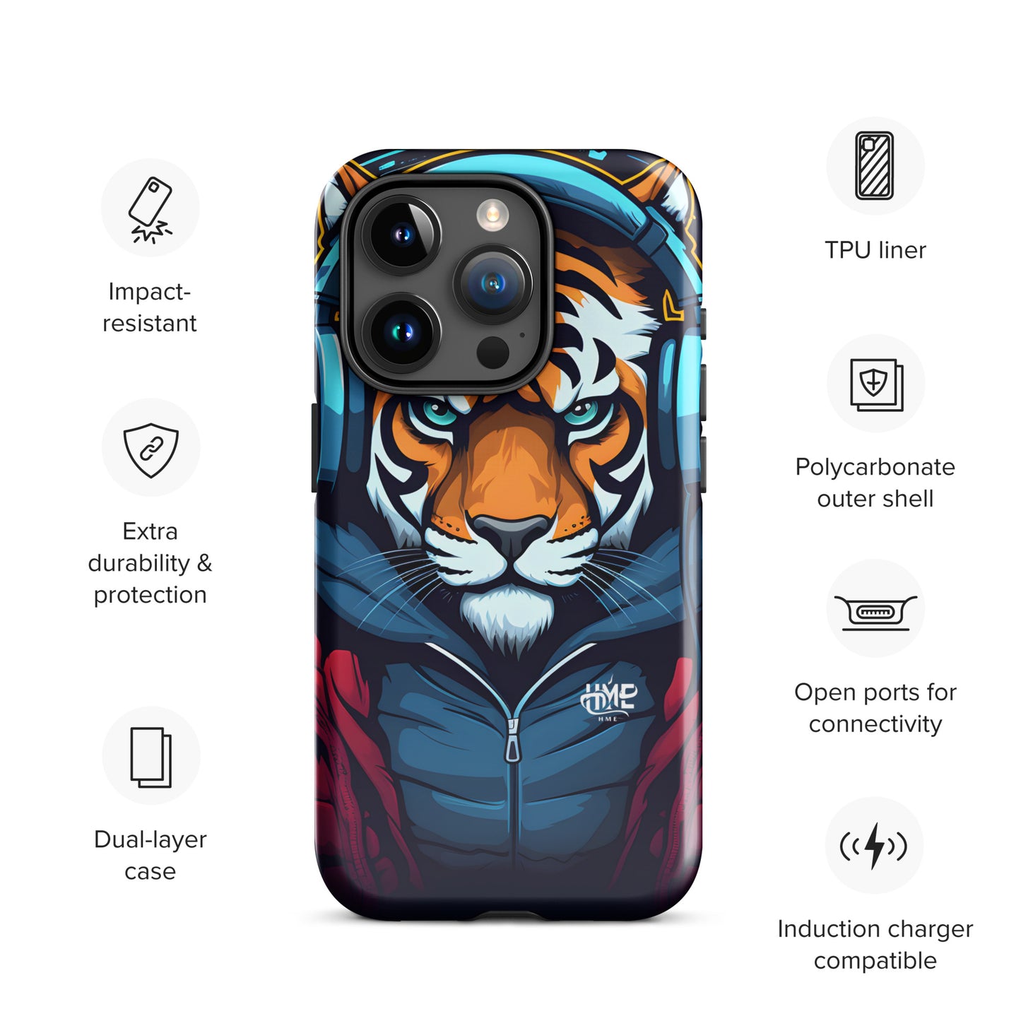 The Urban Tiger Tough Case for iPhone®