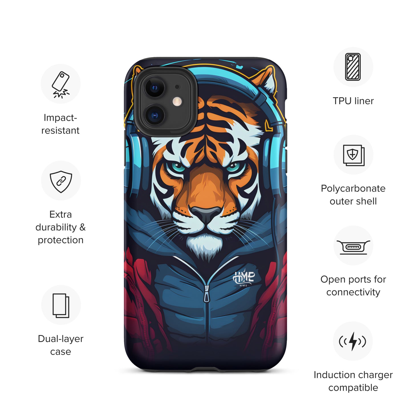 The Urban Tiger Tough Case for iPhone®
