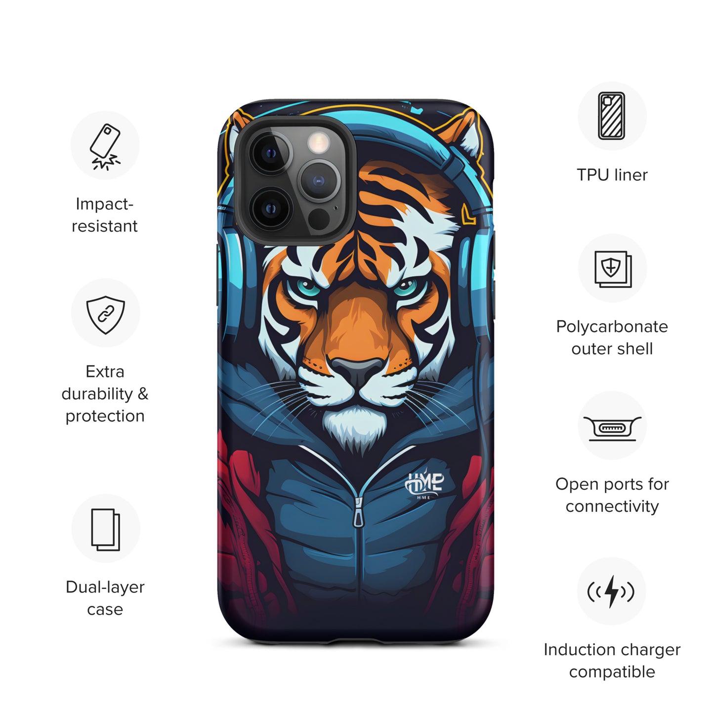 The Urban Tiger Tough Case for iPhone®