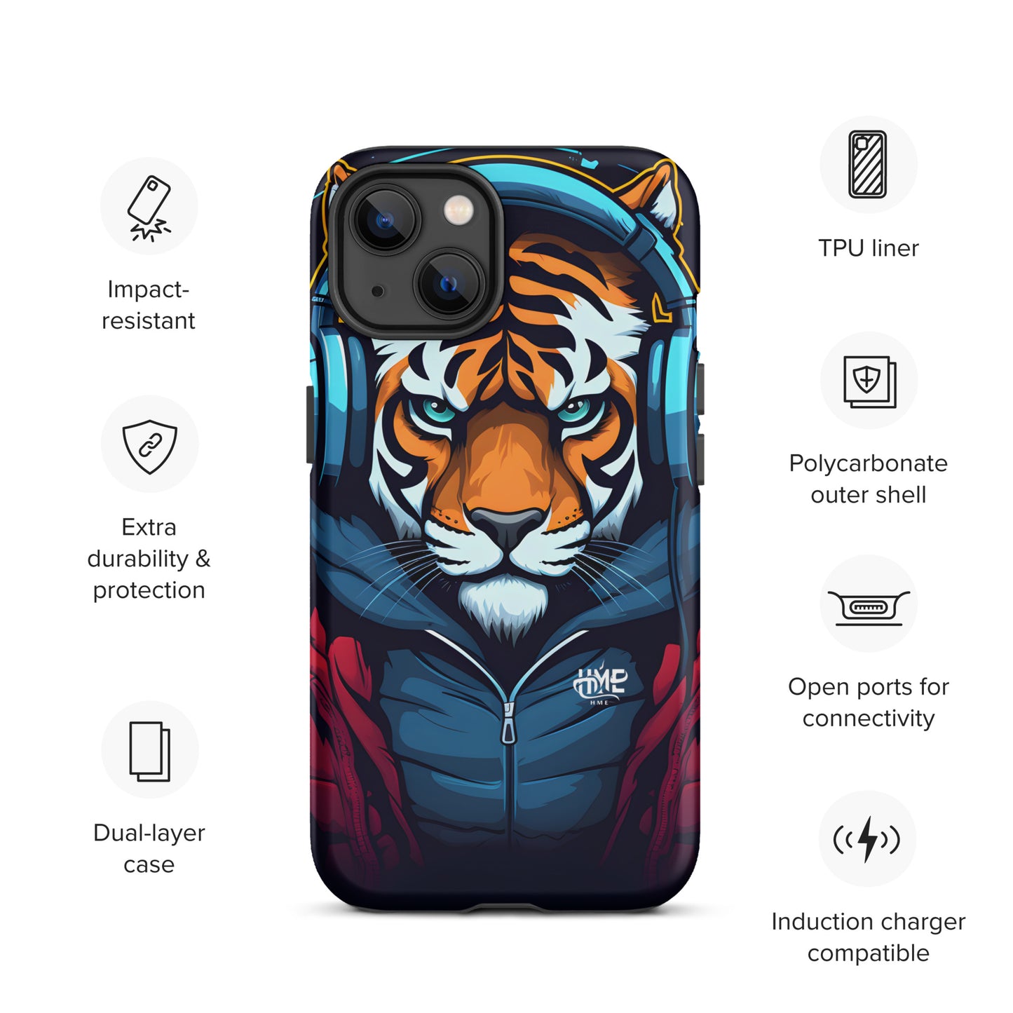 The Urban Tiger Tough Case for iPhone®