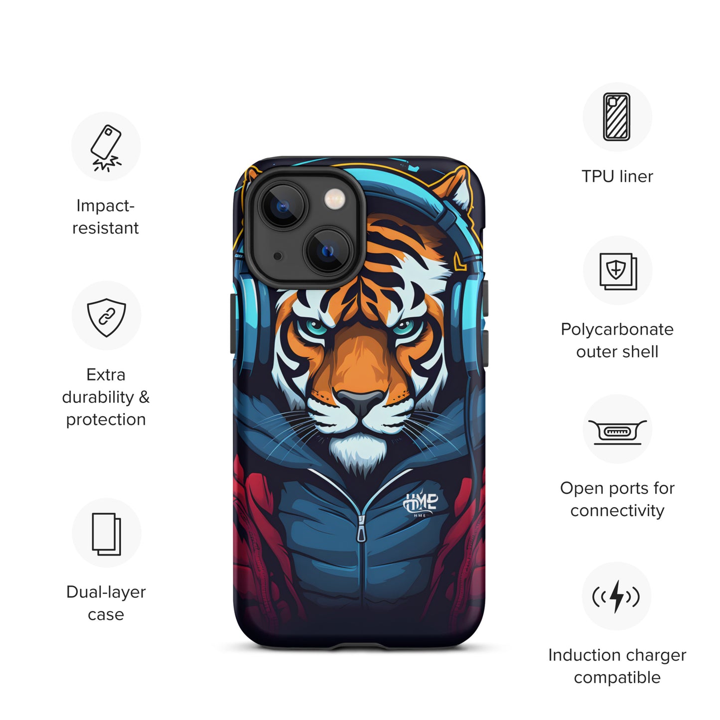 The Urban Tiger Tough Case for iPhone®
