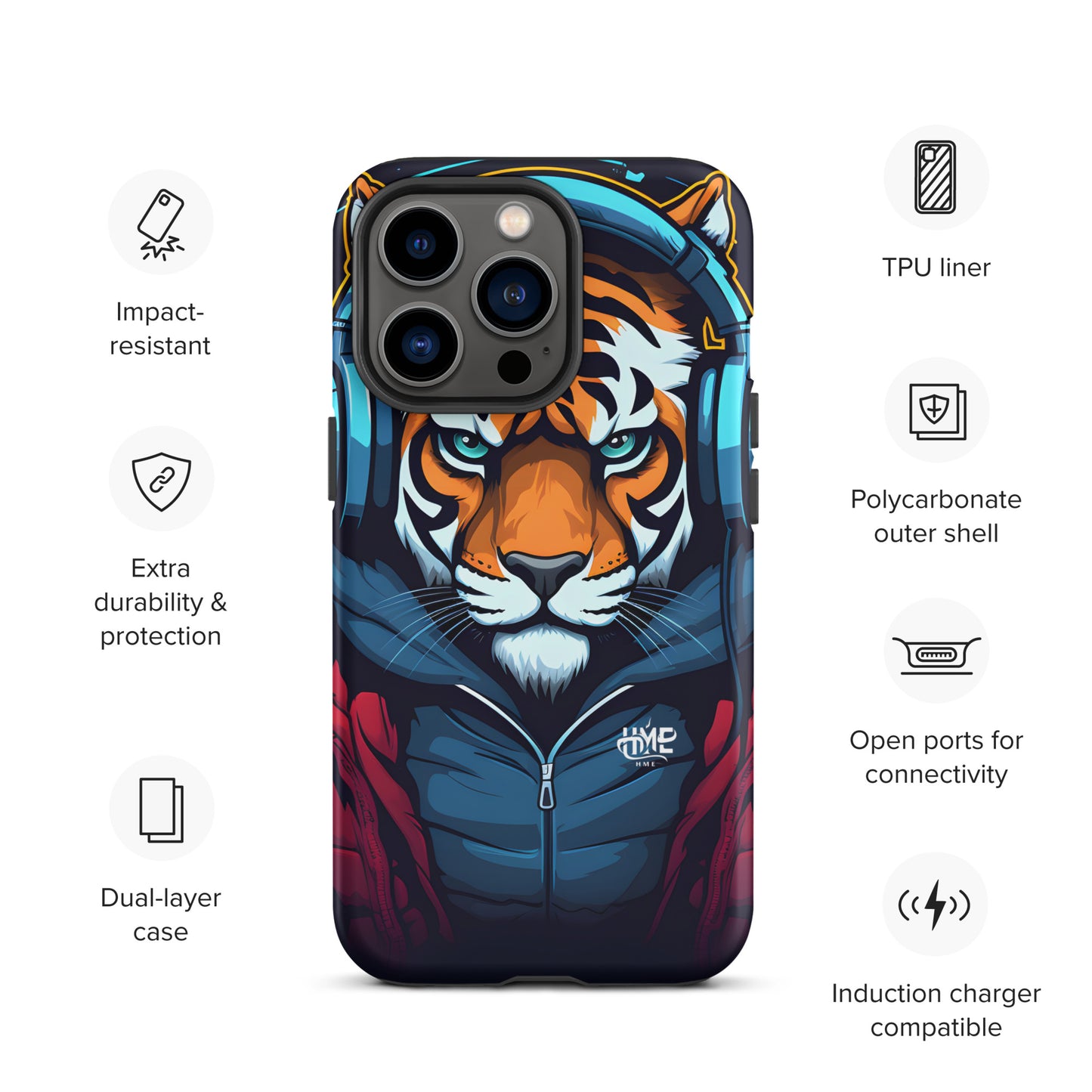 The Urban Tiger Tough Case for iPhone®