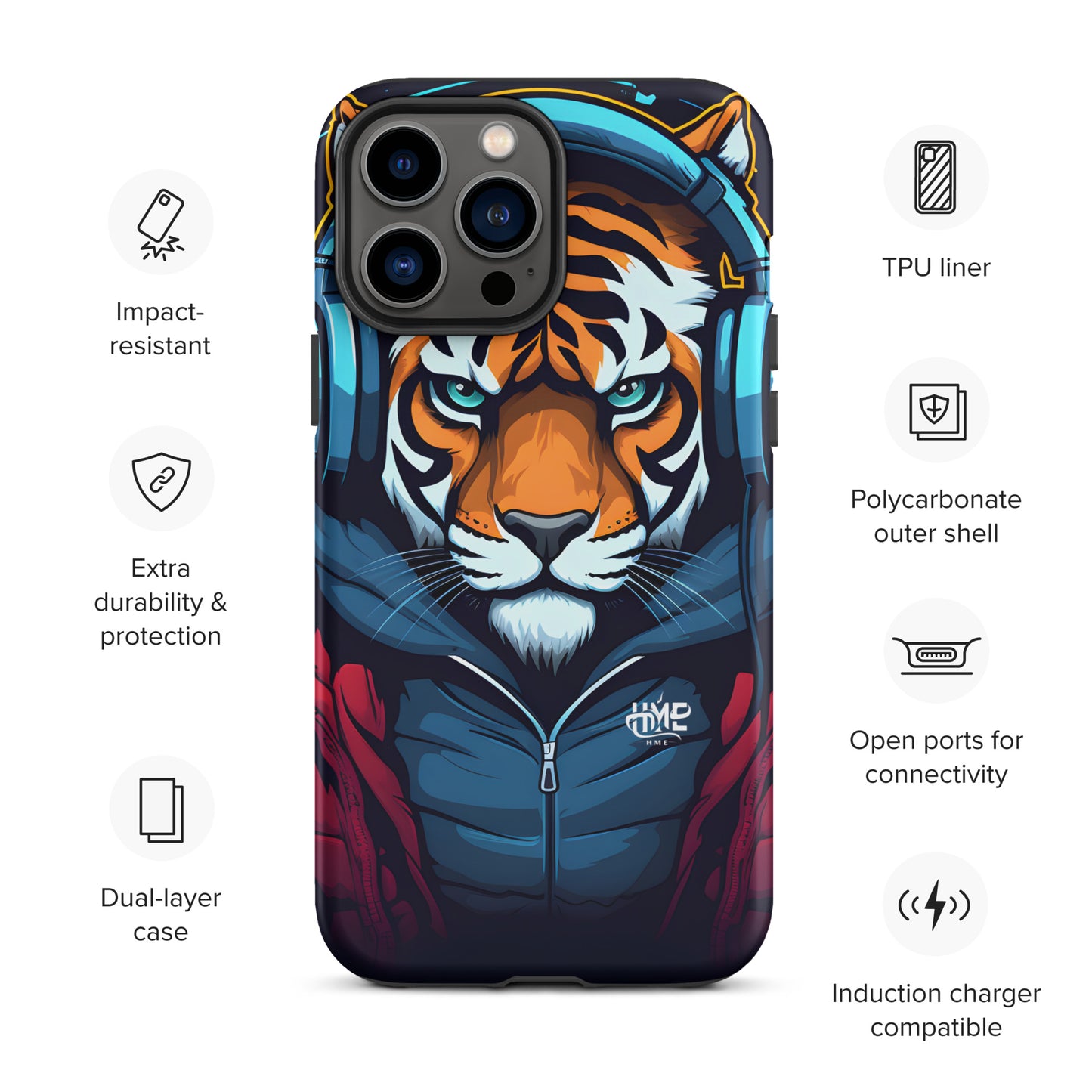 The Urban Tiger Tough Case for iPhone®