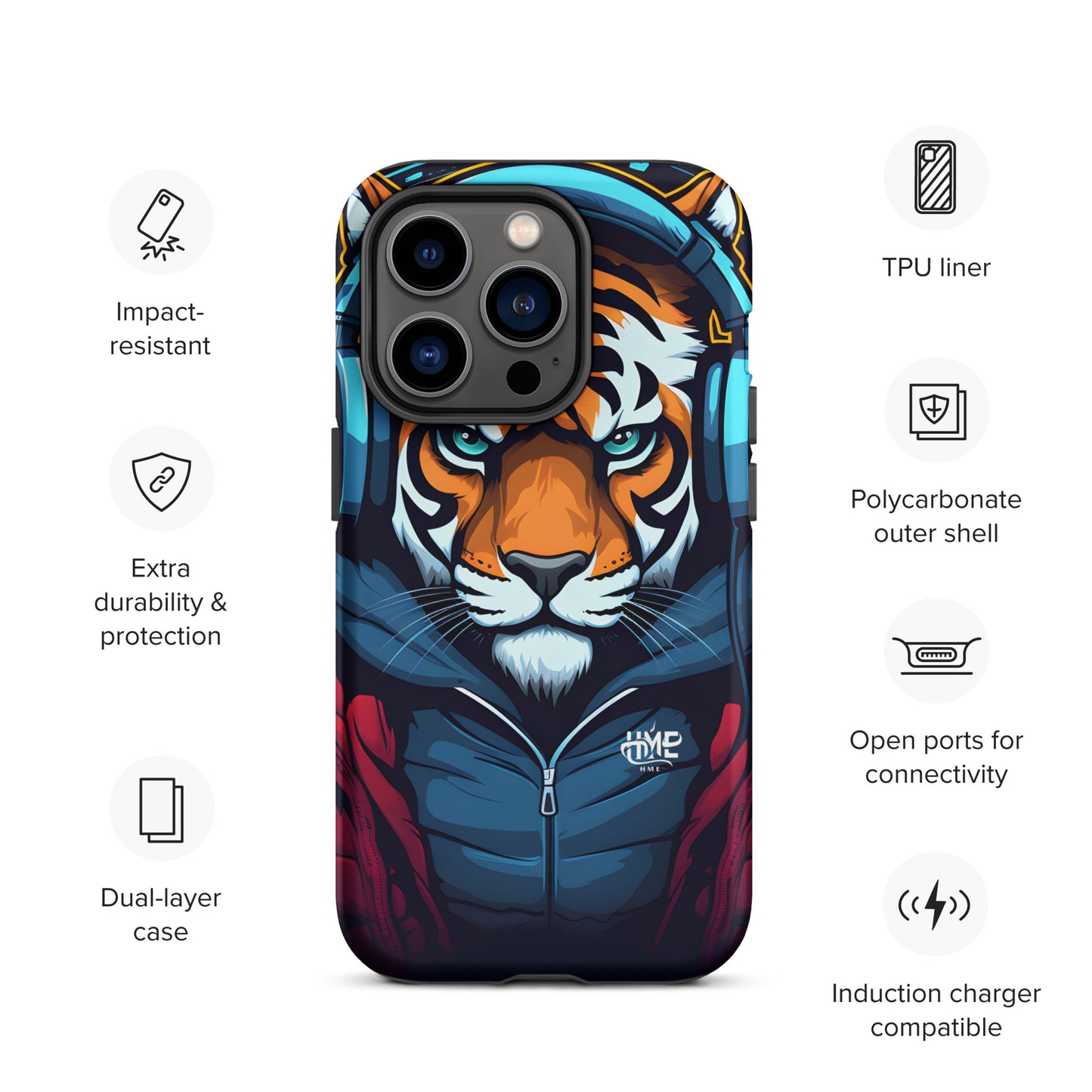 The Urban Tiger Tough Case for iPhone®