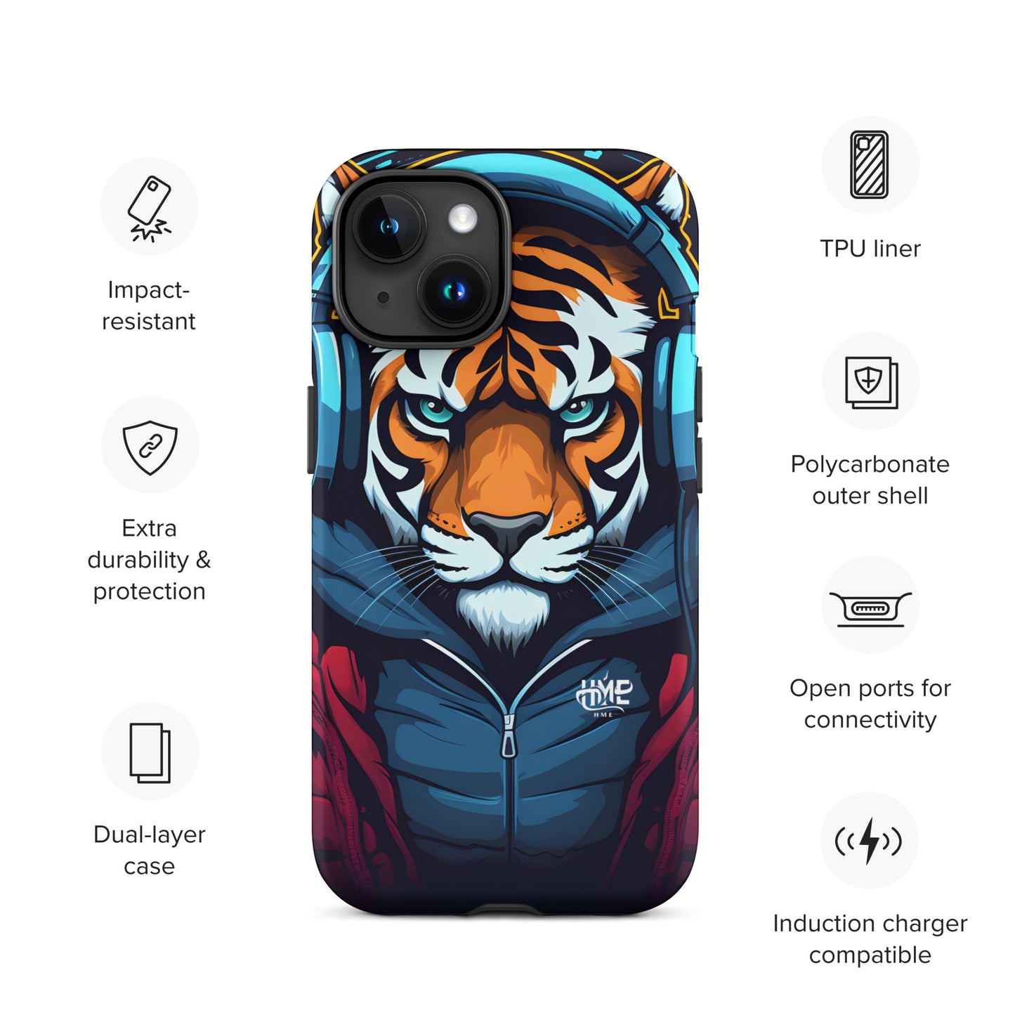 The Urban Tiger Tough Case for iPhone®