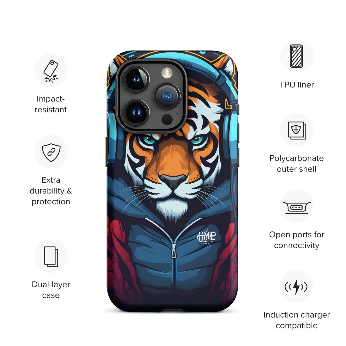 The Urban Tiger Tough Case for iPhone®