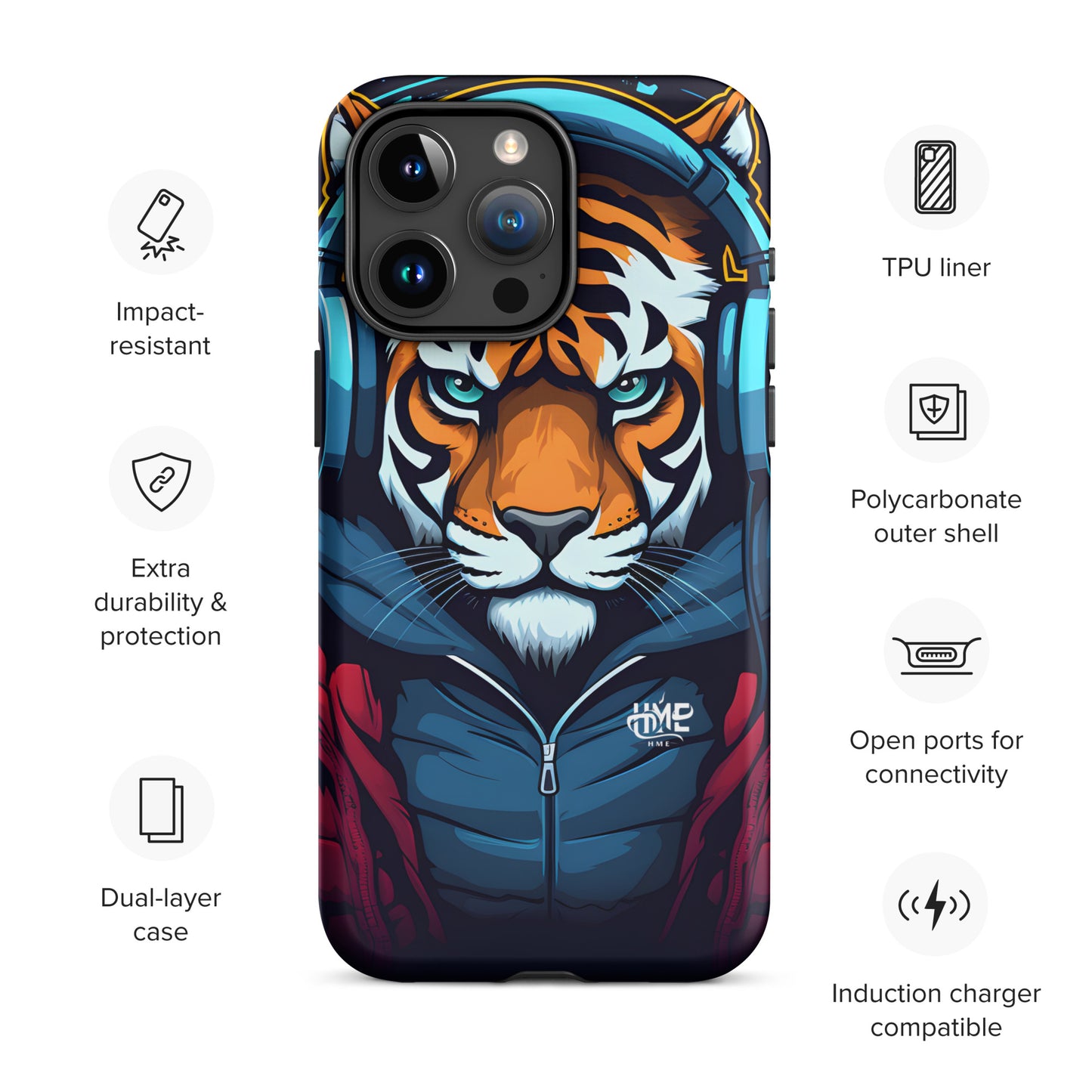 The Urban Tiger Tough Case for iPhone®