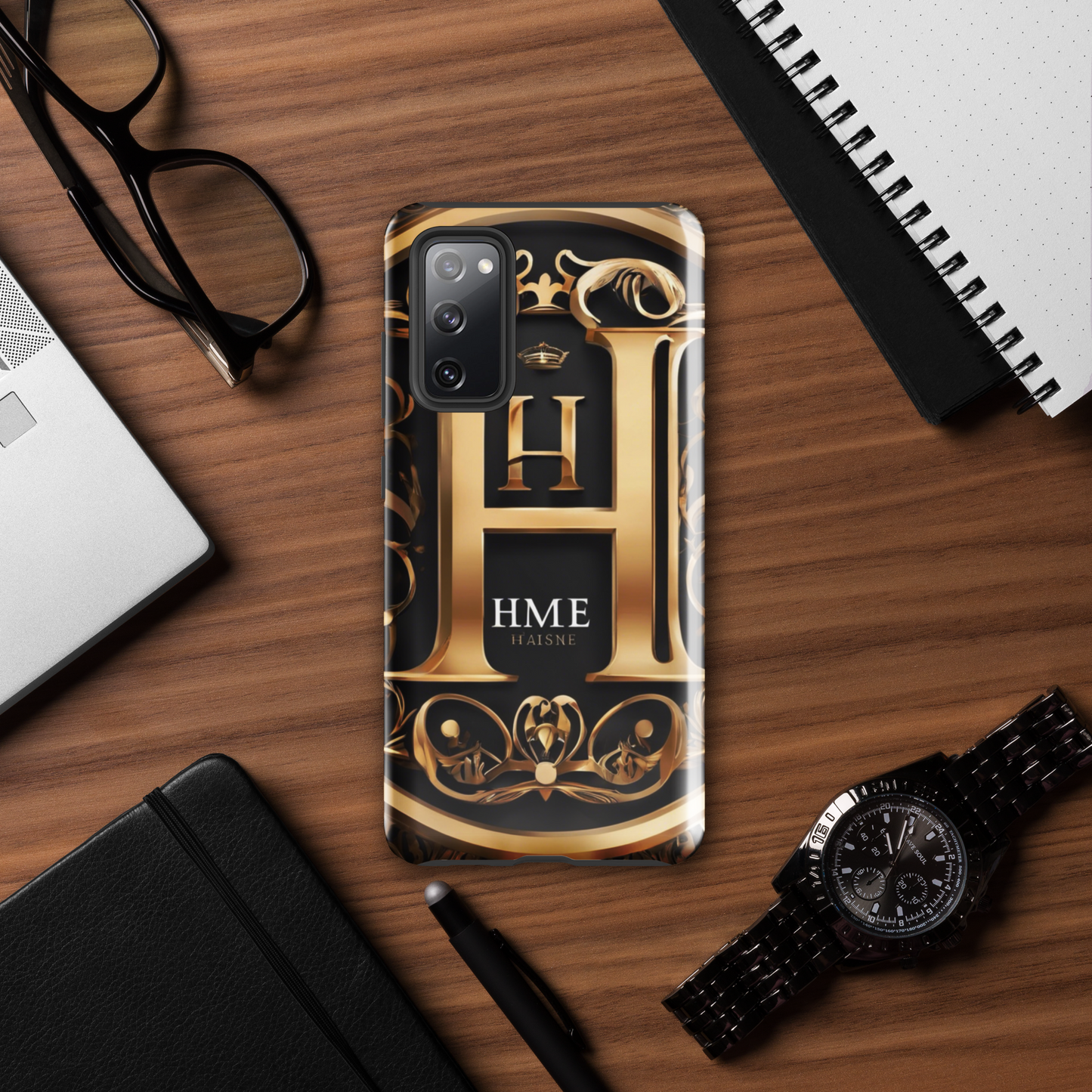The Lou Collection Tough case for Samsung® (White Logo)