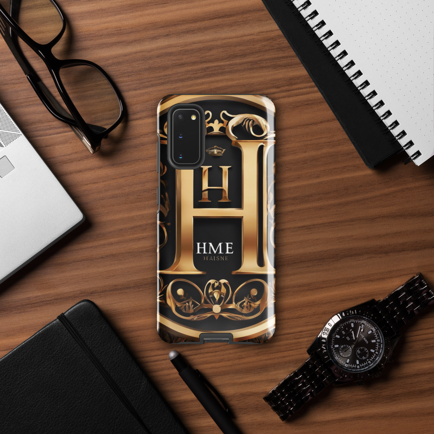 The Lou Collection Tough case for Samsung® (White Logo)