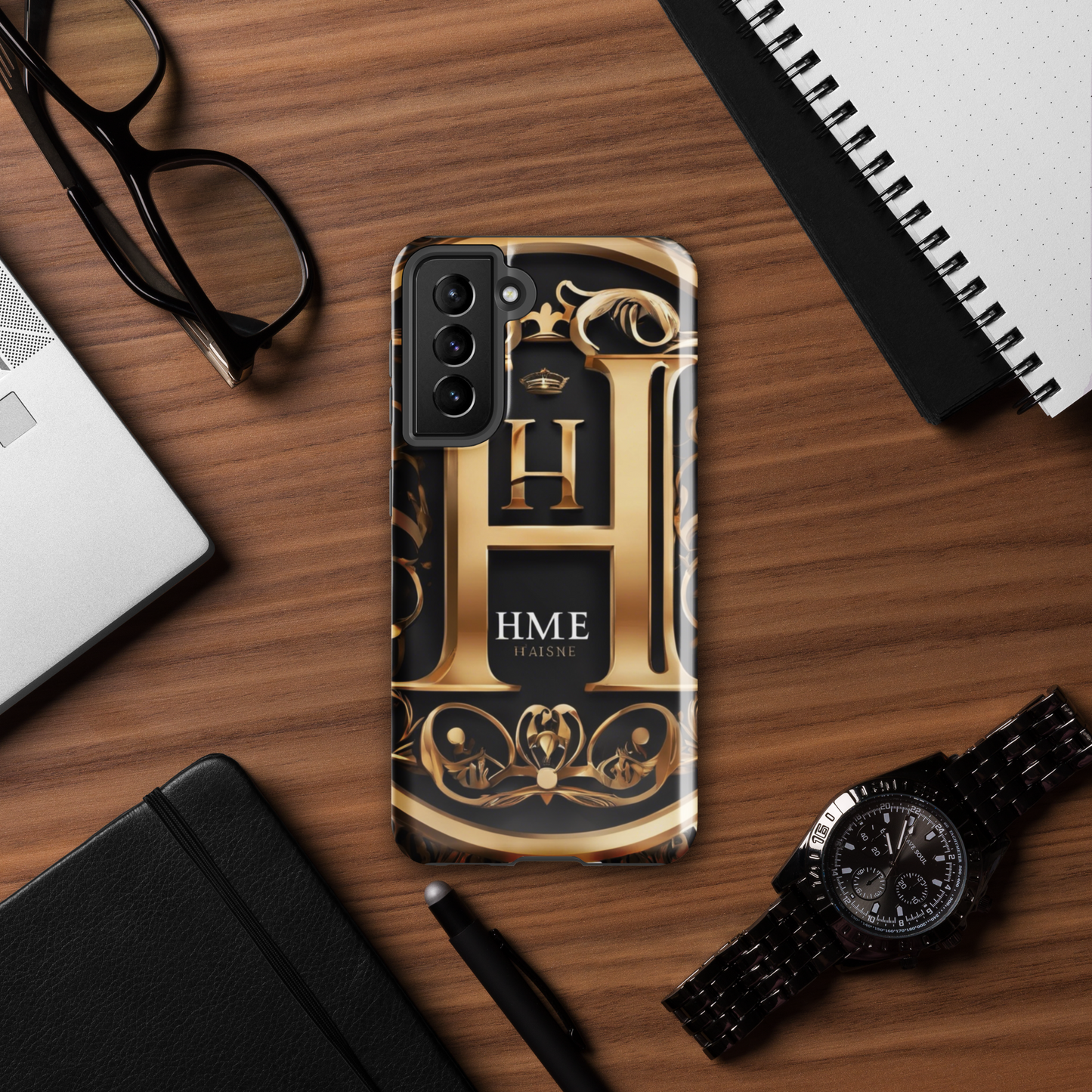 The Lou Collection Tough case for Samsung® (White Logo)