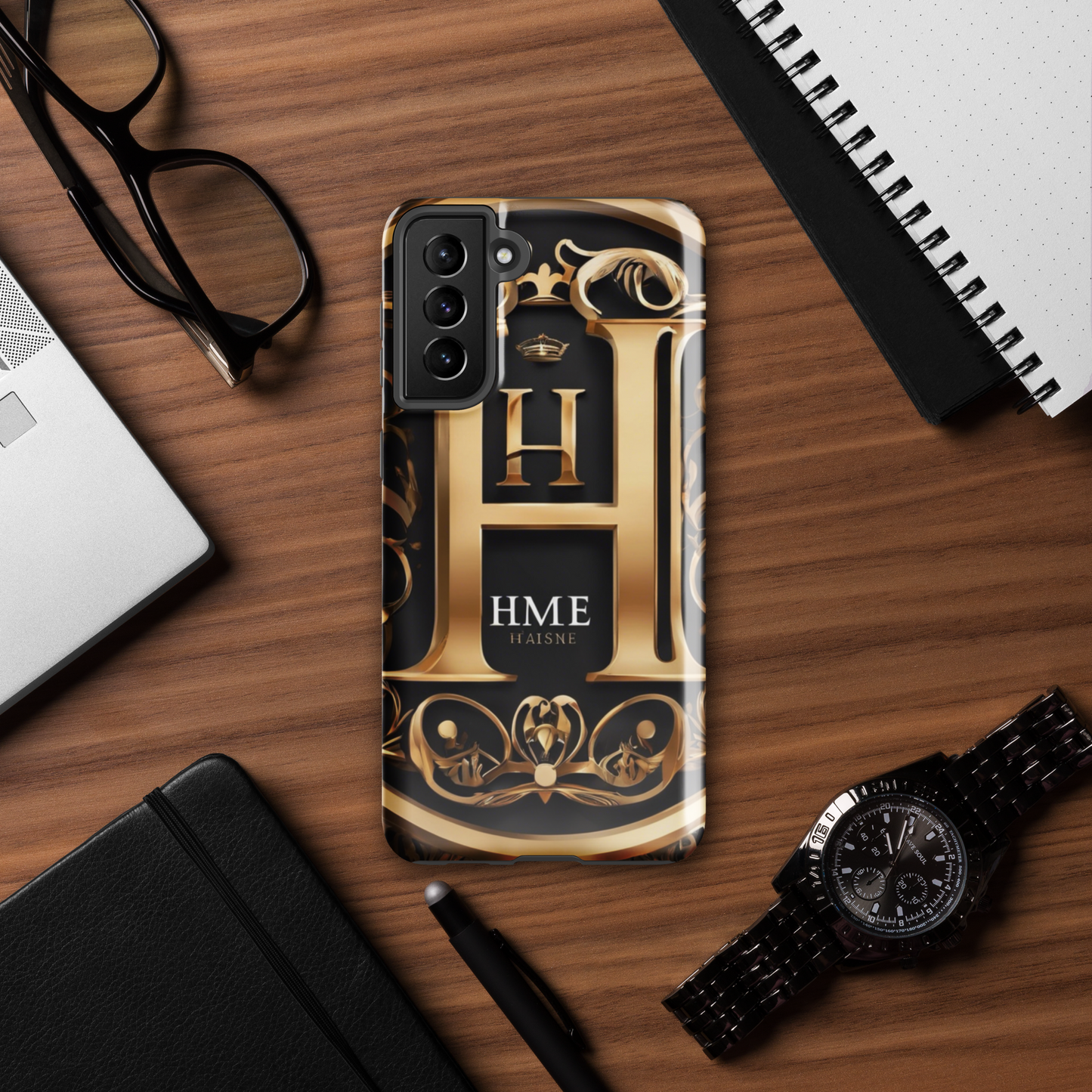 The Lou Collection Tough case for Samsung® (White Logo)