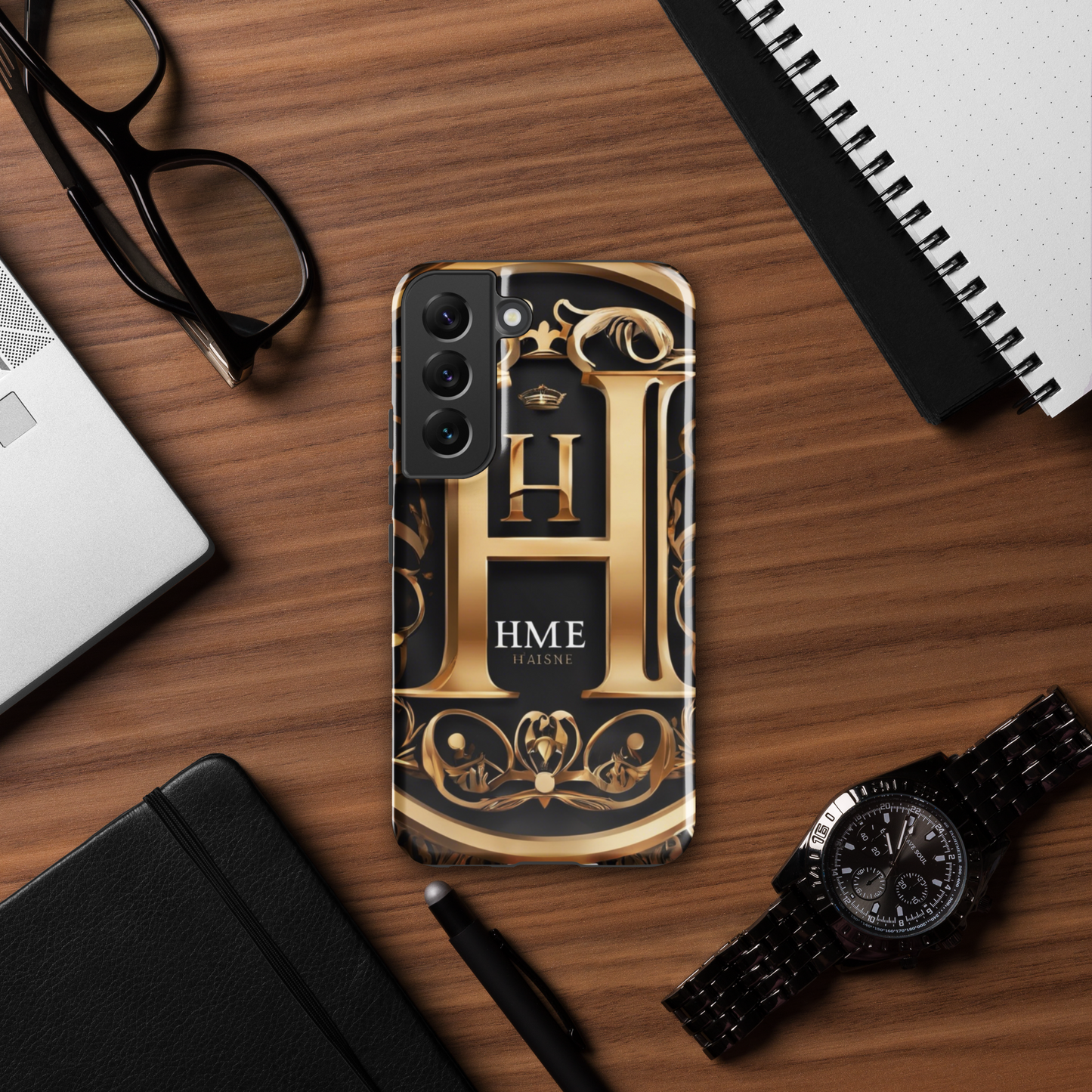 The Lou Collection Tough case for Samsung® (White Logo)