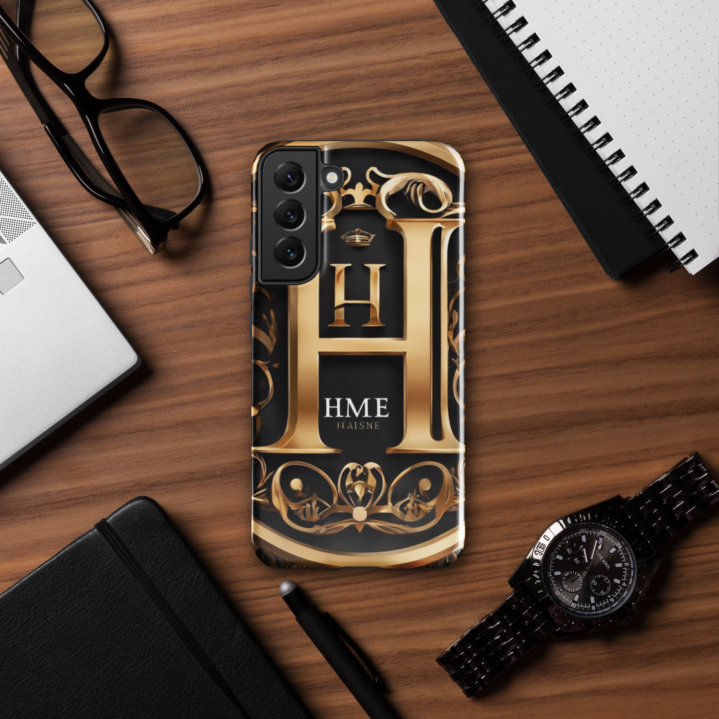 The Lou Collection Tough case for Samsung® (White Logo)