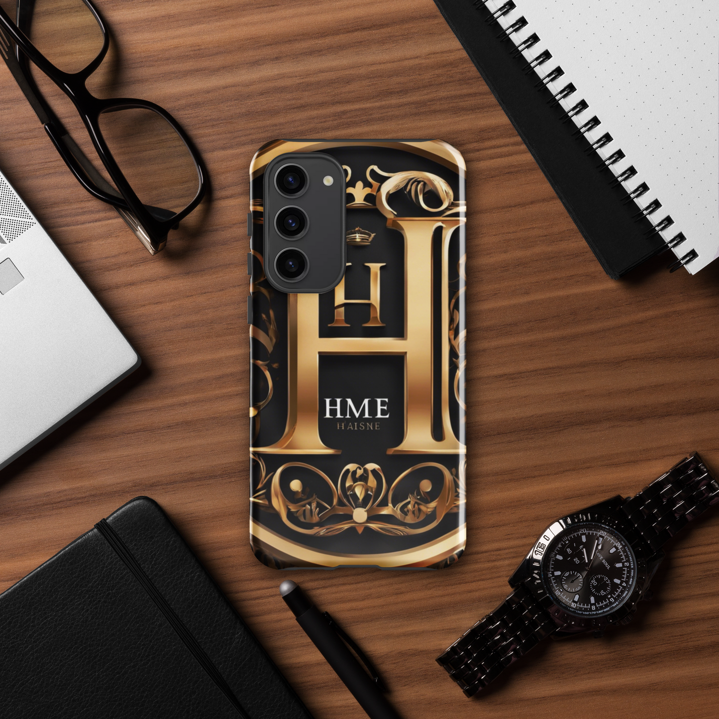 The Lou Collection Tough case for Samsung® (White Logo)