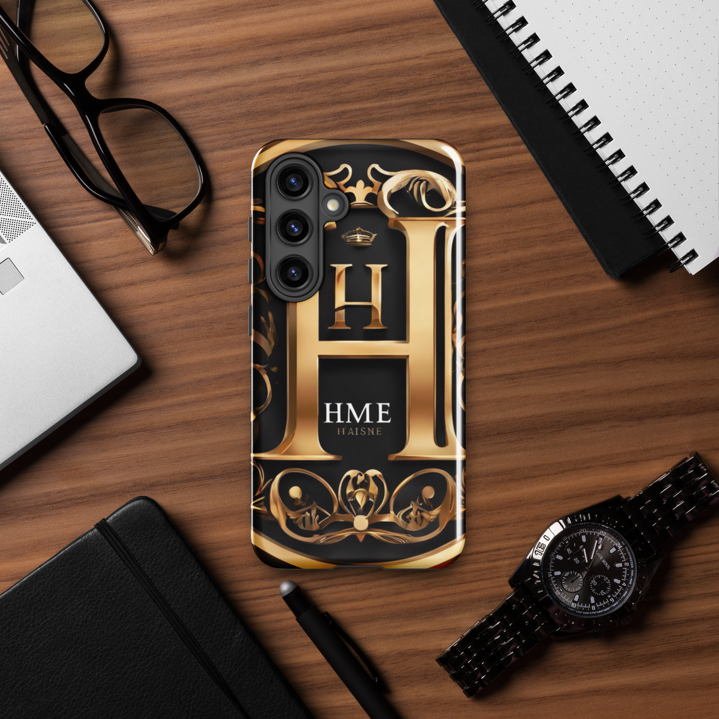The Lou Collection Tough case for Samsung® (White Logo)