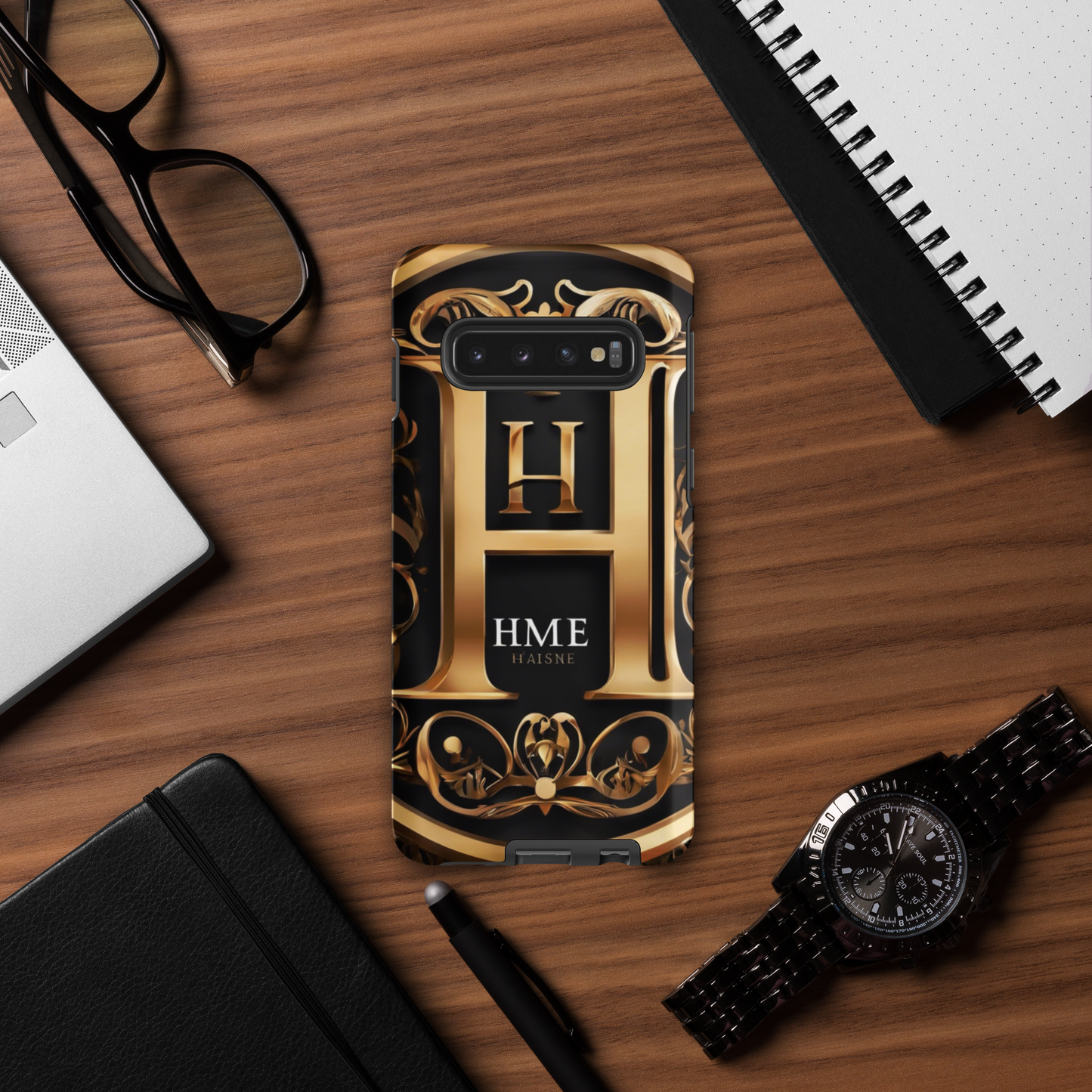 The Lou Collection Tough case for Samsung® (White Logo)