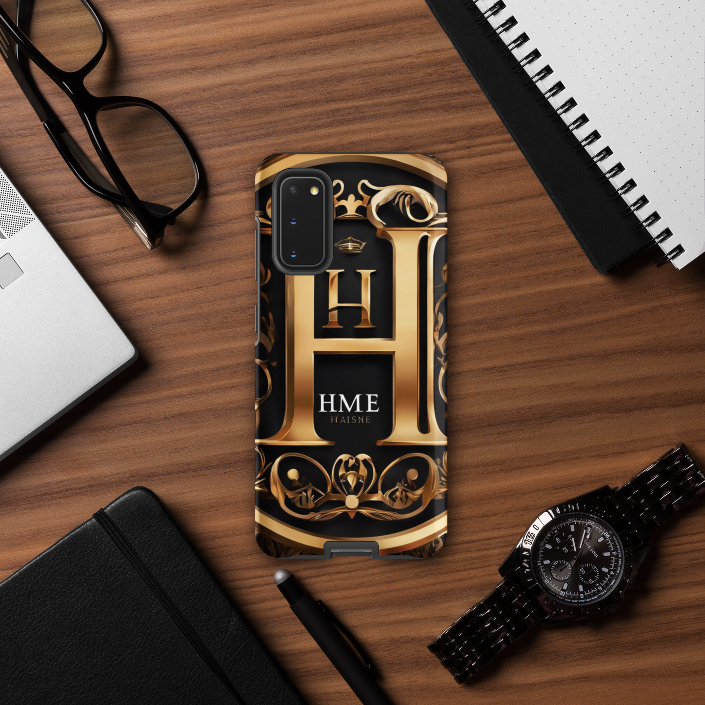 The Lou Collection Tough case for Samsung® (White Logo)