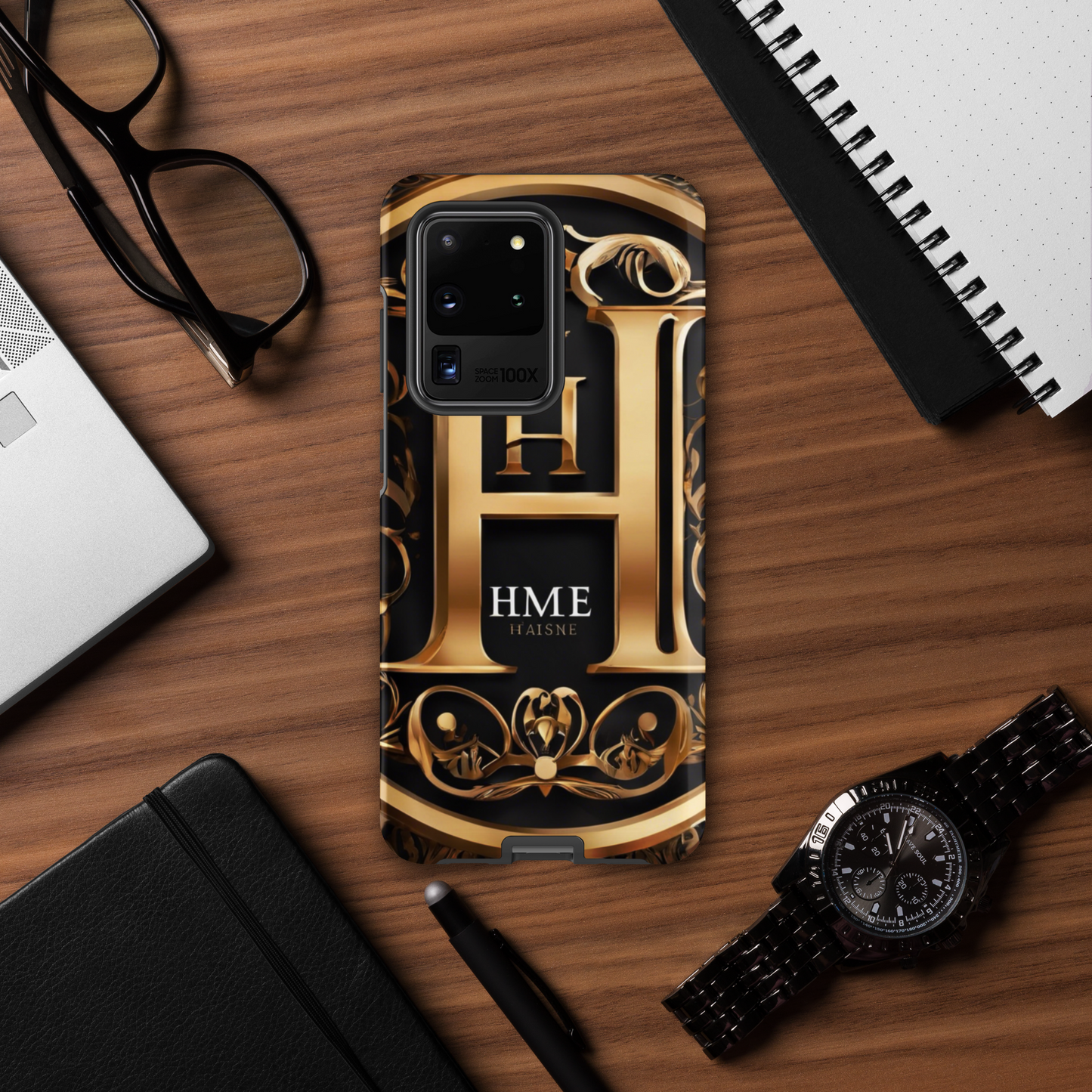 The Lou Collection Tough case for Samsung® (White Logo)