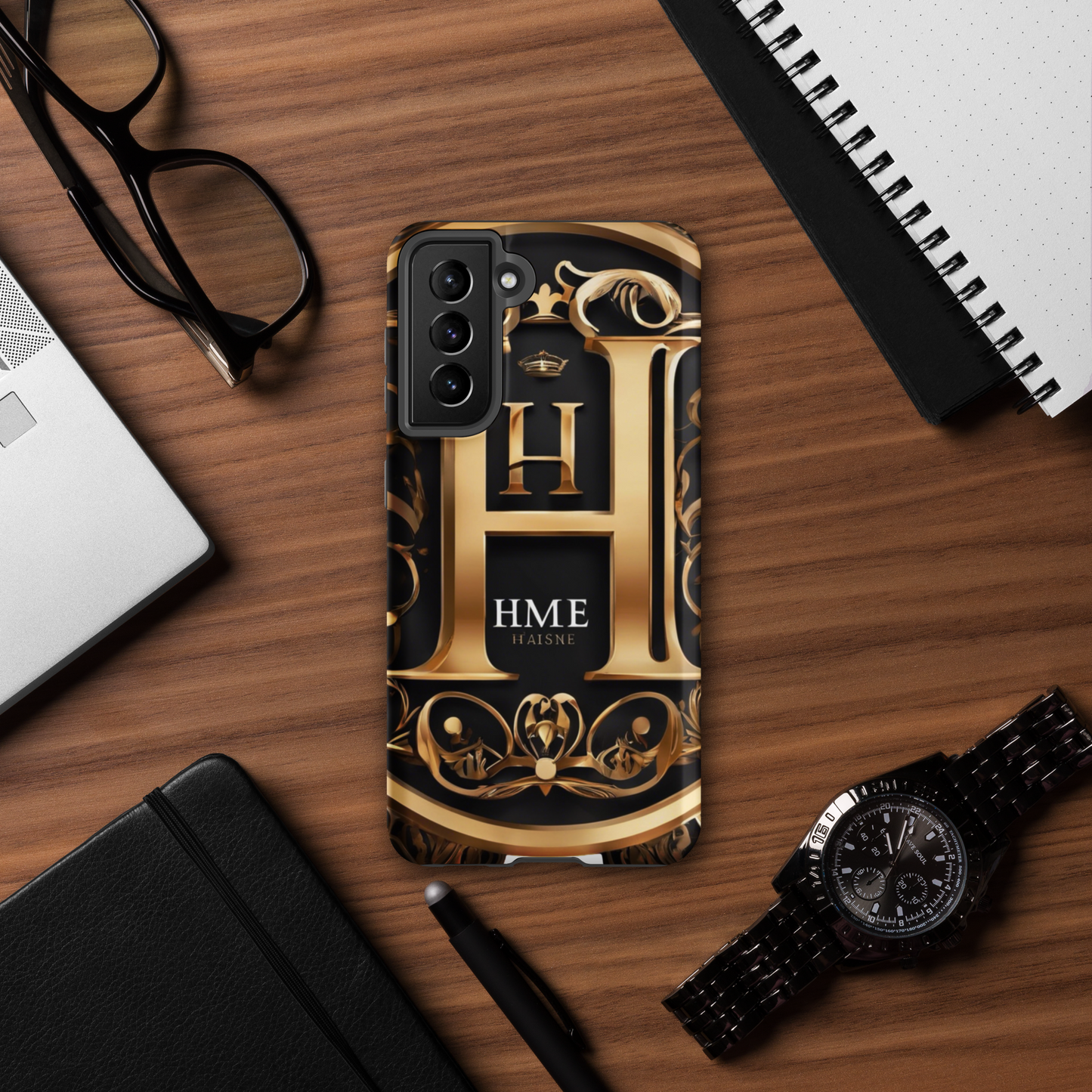 The Lou Collection Tough case for Samsung® (White Logo)