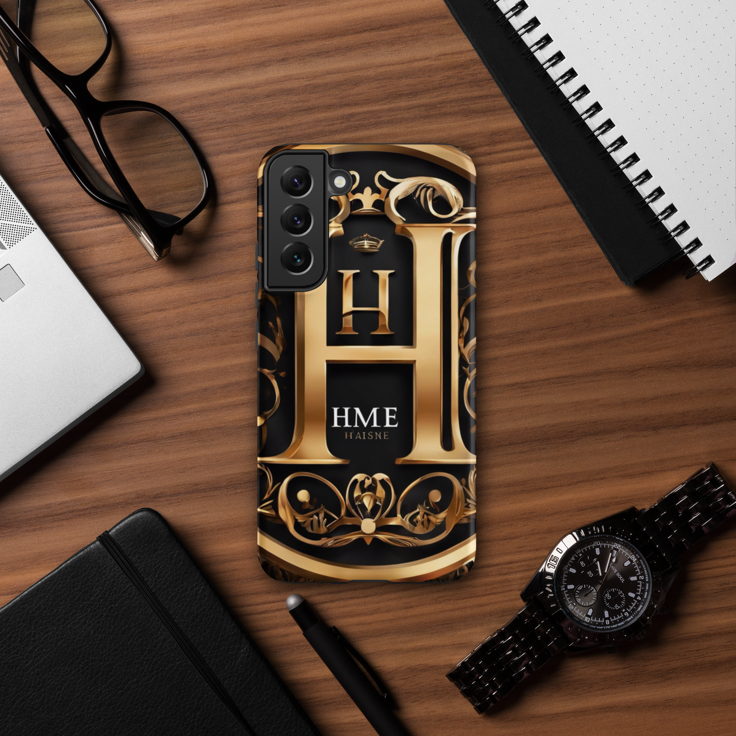 The Lou Collection Tough case for Samsung® (White Logo)