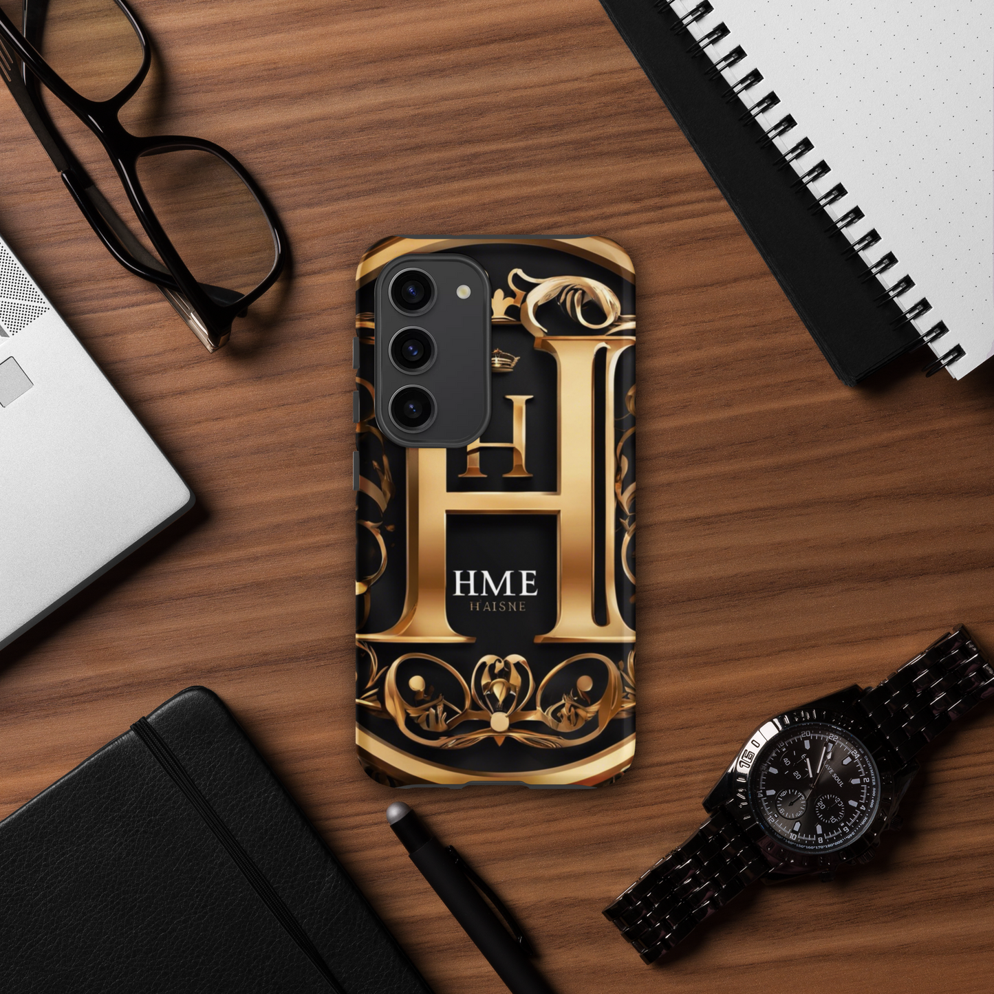 The Lou Collection Tough case for Samsung® (White Logo)