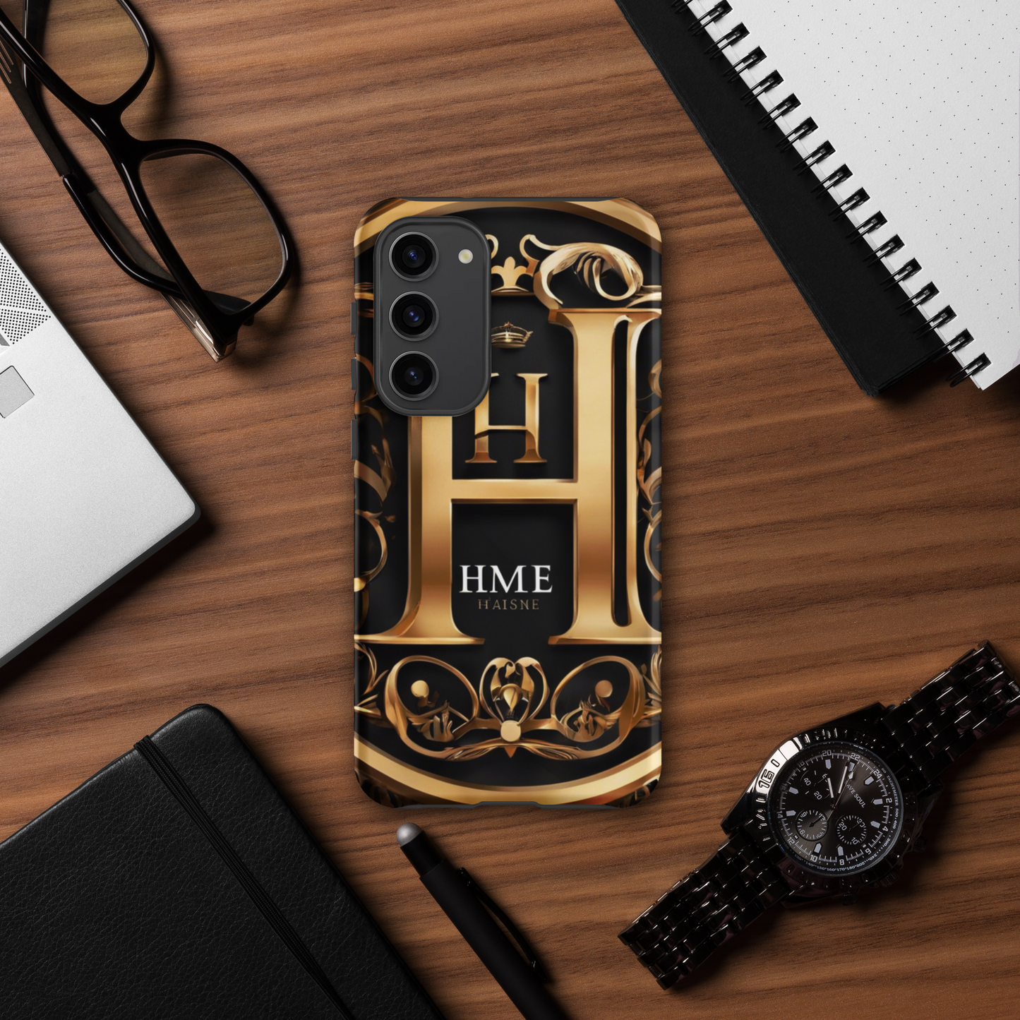The Lou Collection Tough case for Samsung® (White Logo)