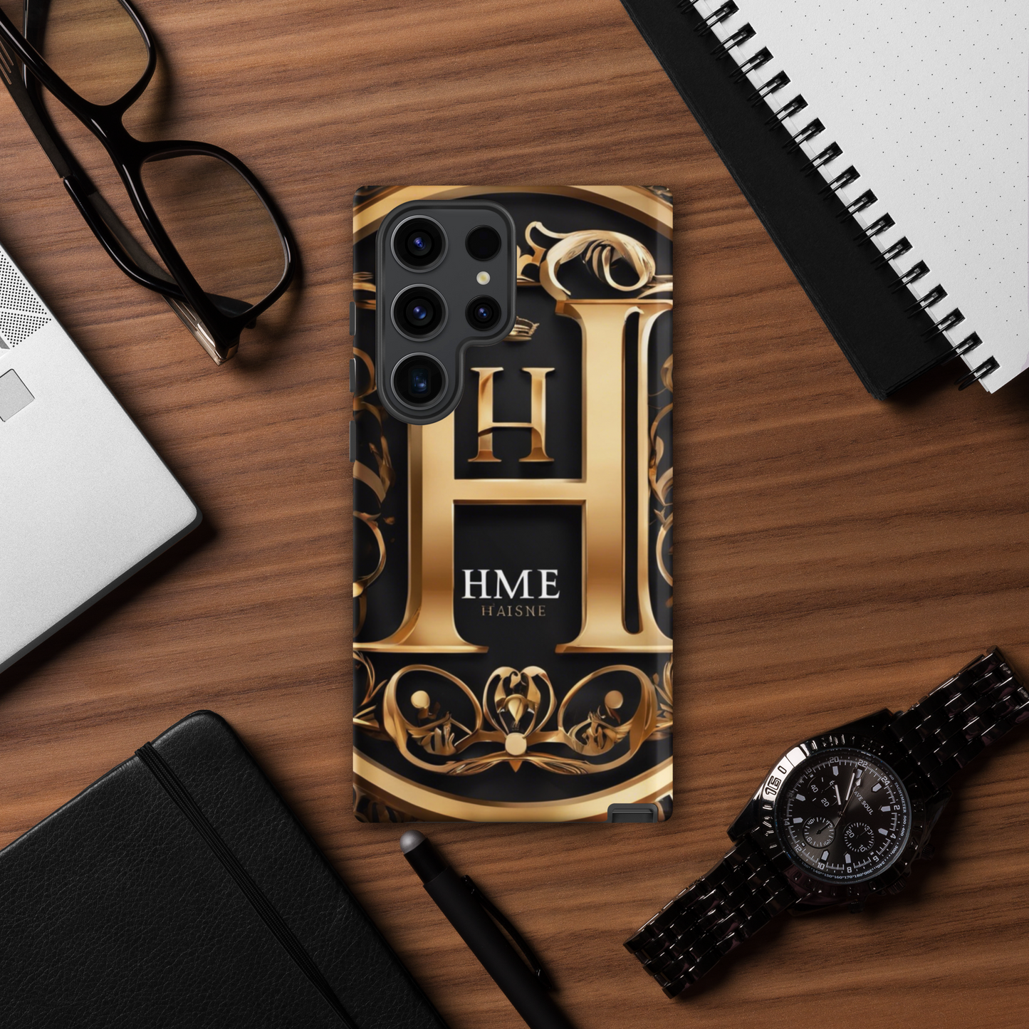 The Lou Collection Tough case for Samsung® (White Logo)