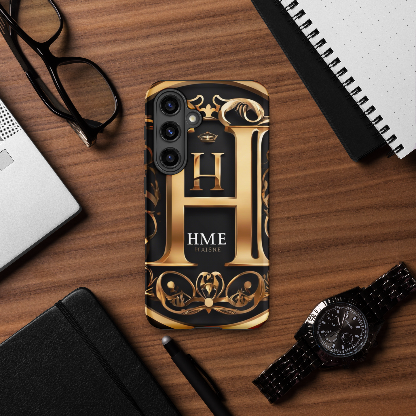 The Lou Collection Tough case for Samsung® (White Logo)