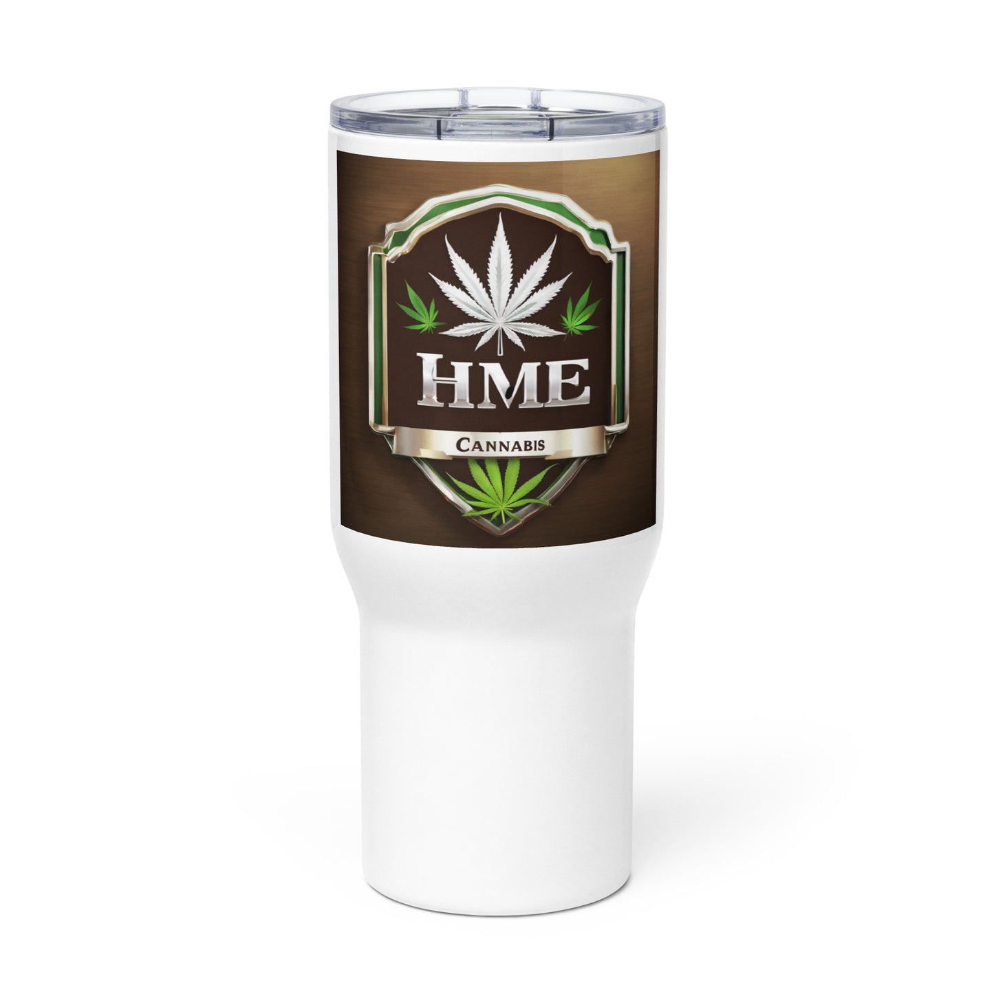 420 Themed Travel mug with a handle