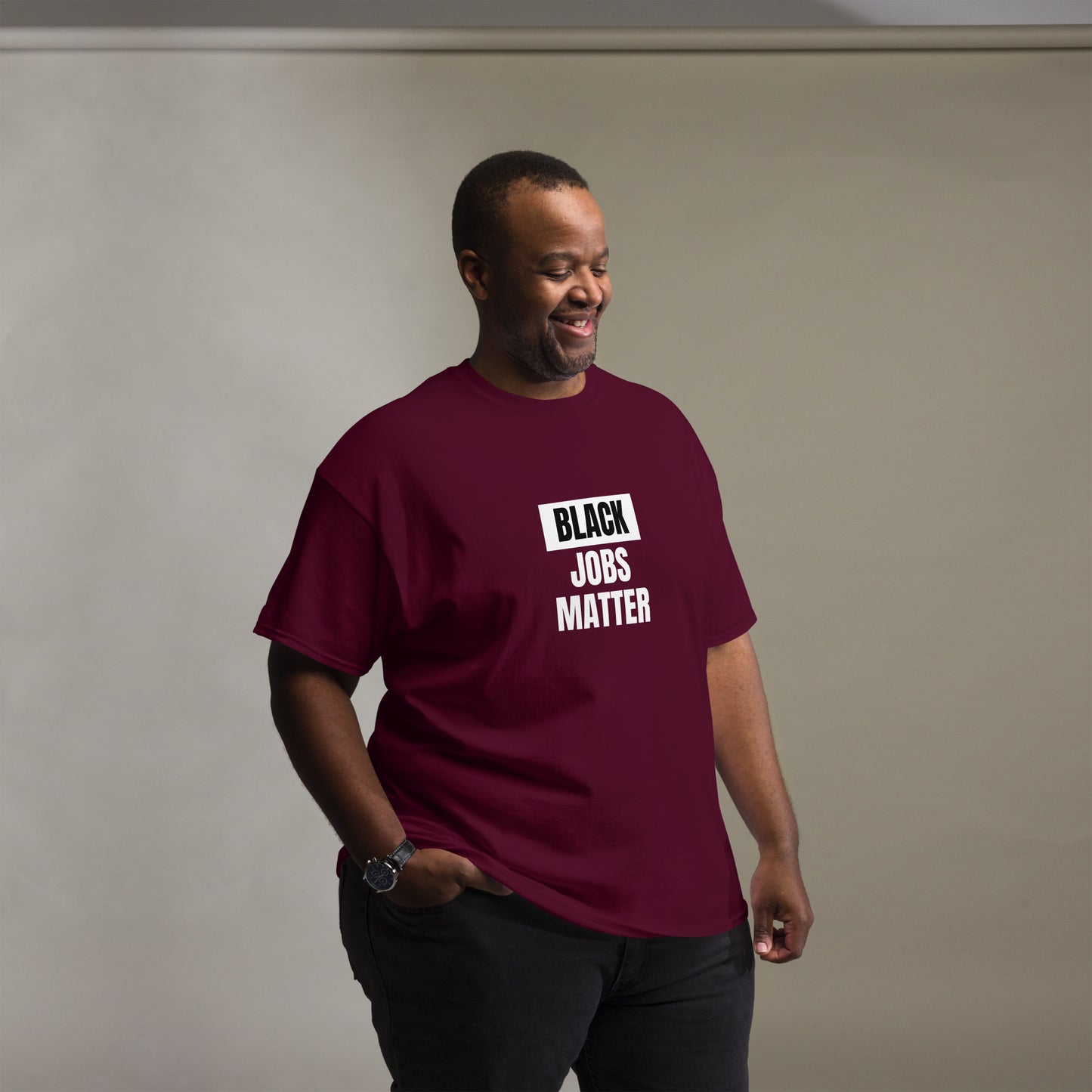 HME Black Jobs Matter Unisex classic tee
