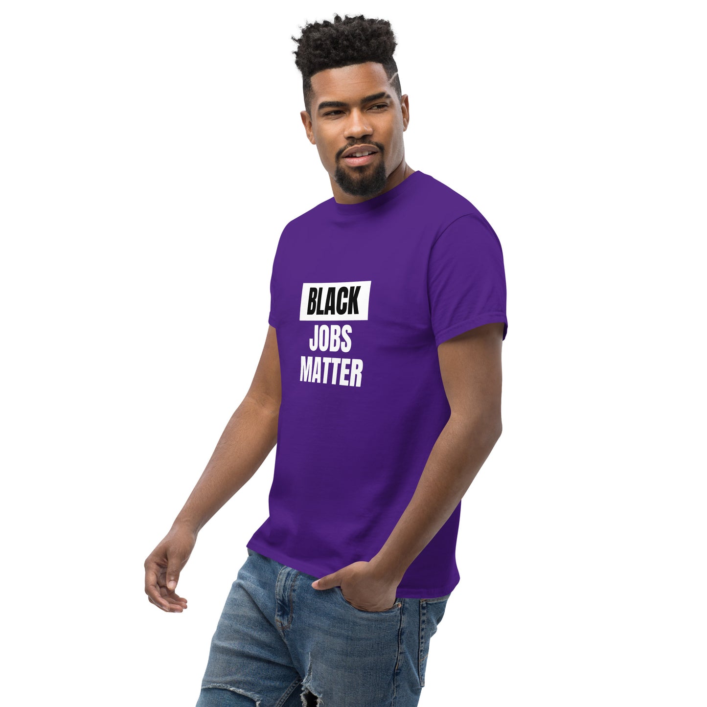 HME Black Jobs Matter Unisex classic tee