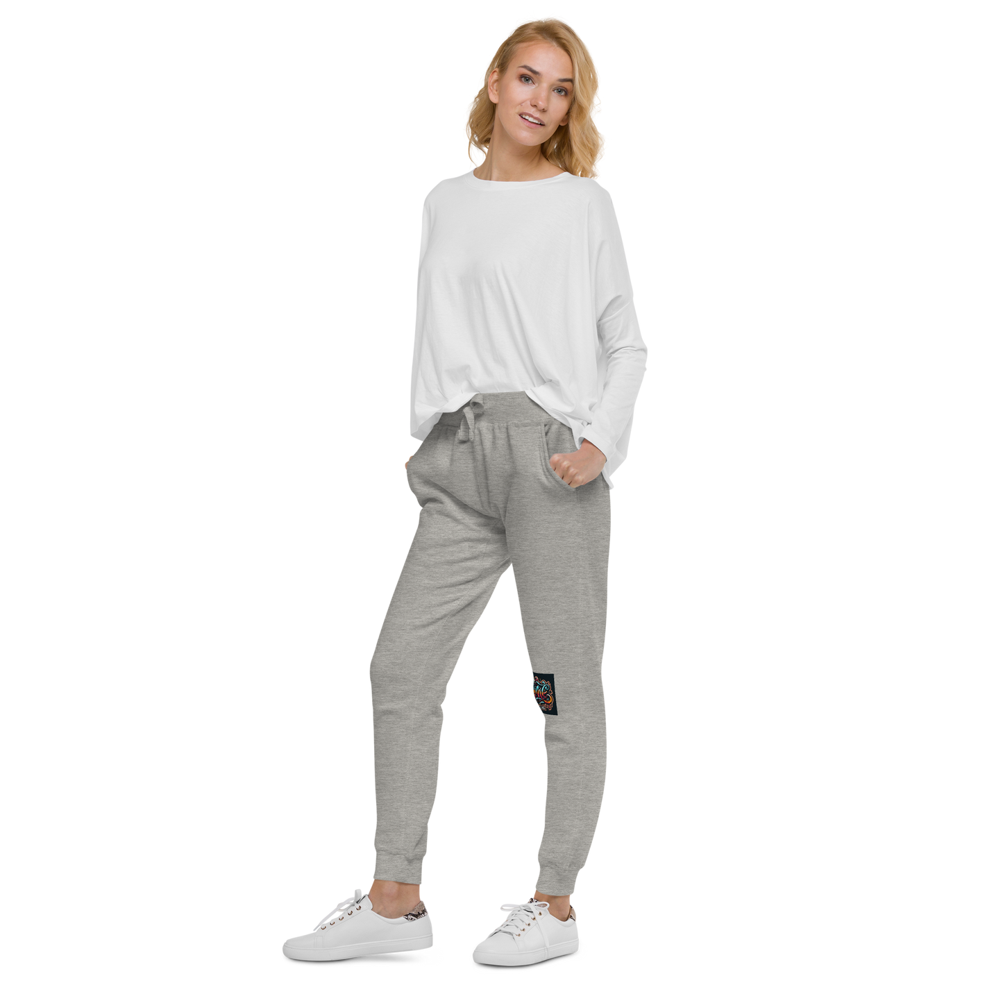 Branded Avery Collection Unisex fleece sweatpants
